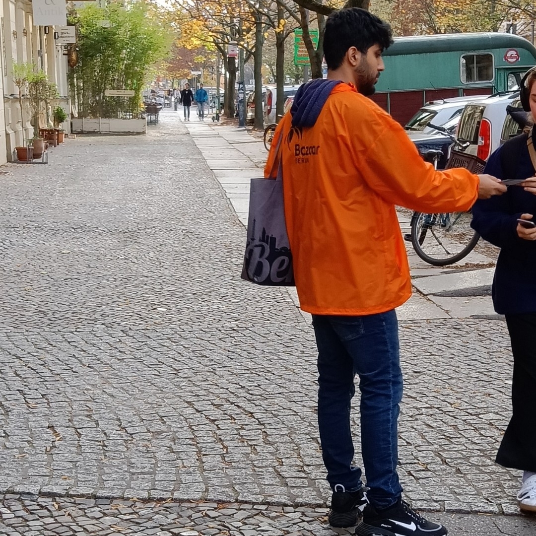 Mitarbeiter im Einsatz