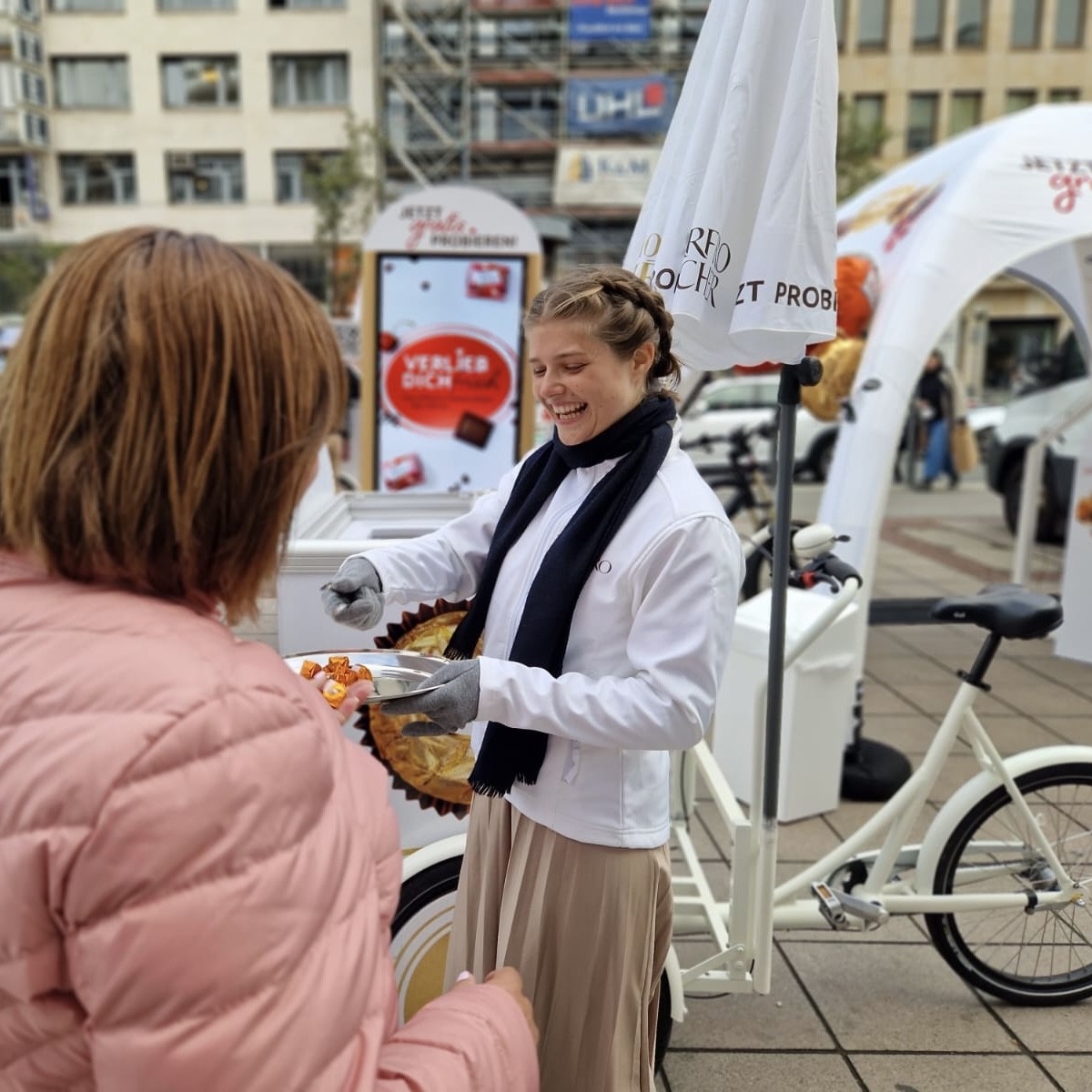 Mitarbeiter im Einsatz