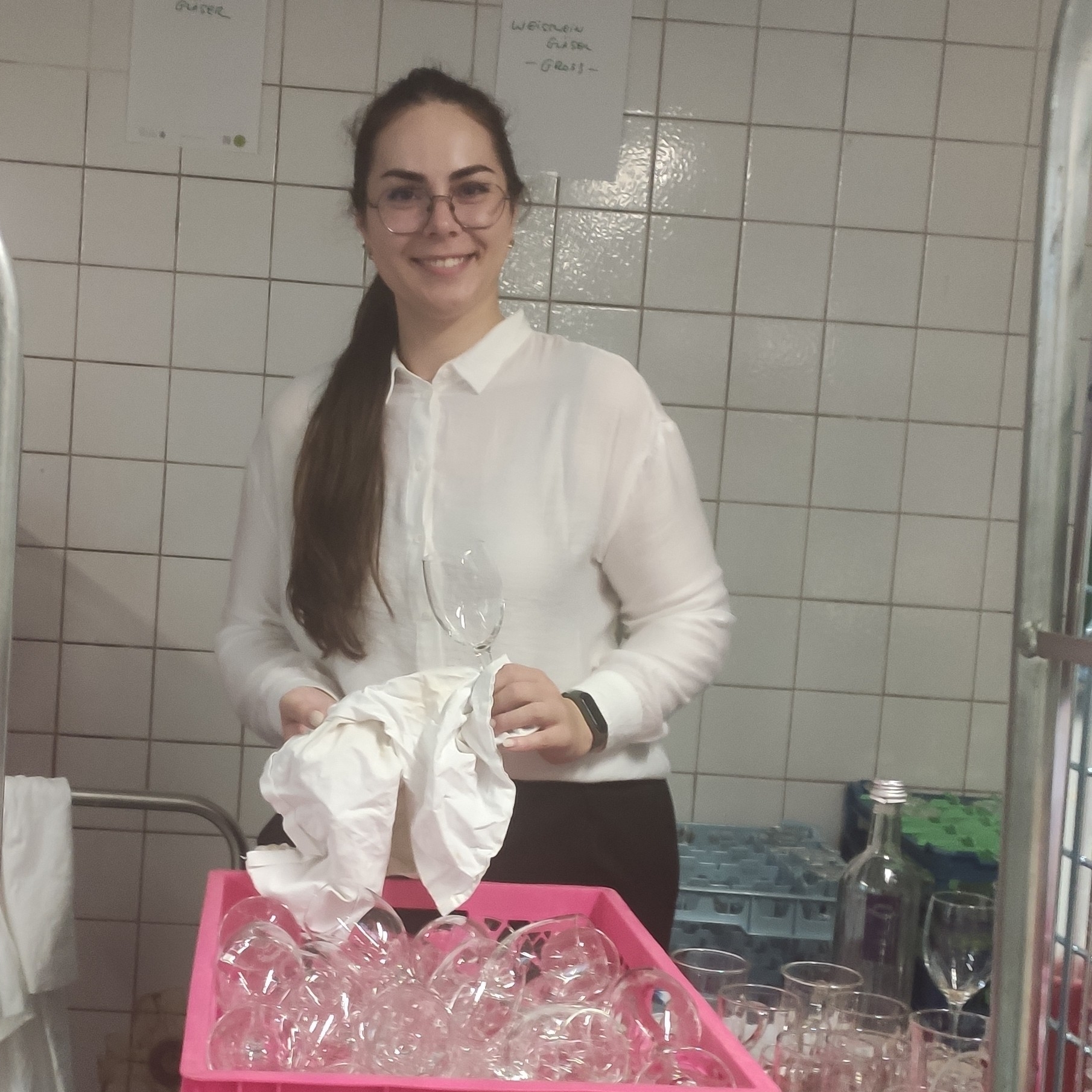 Mitarbeiter im Einsatz