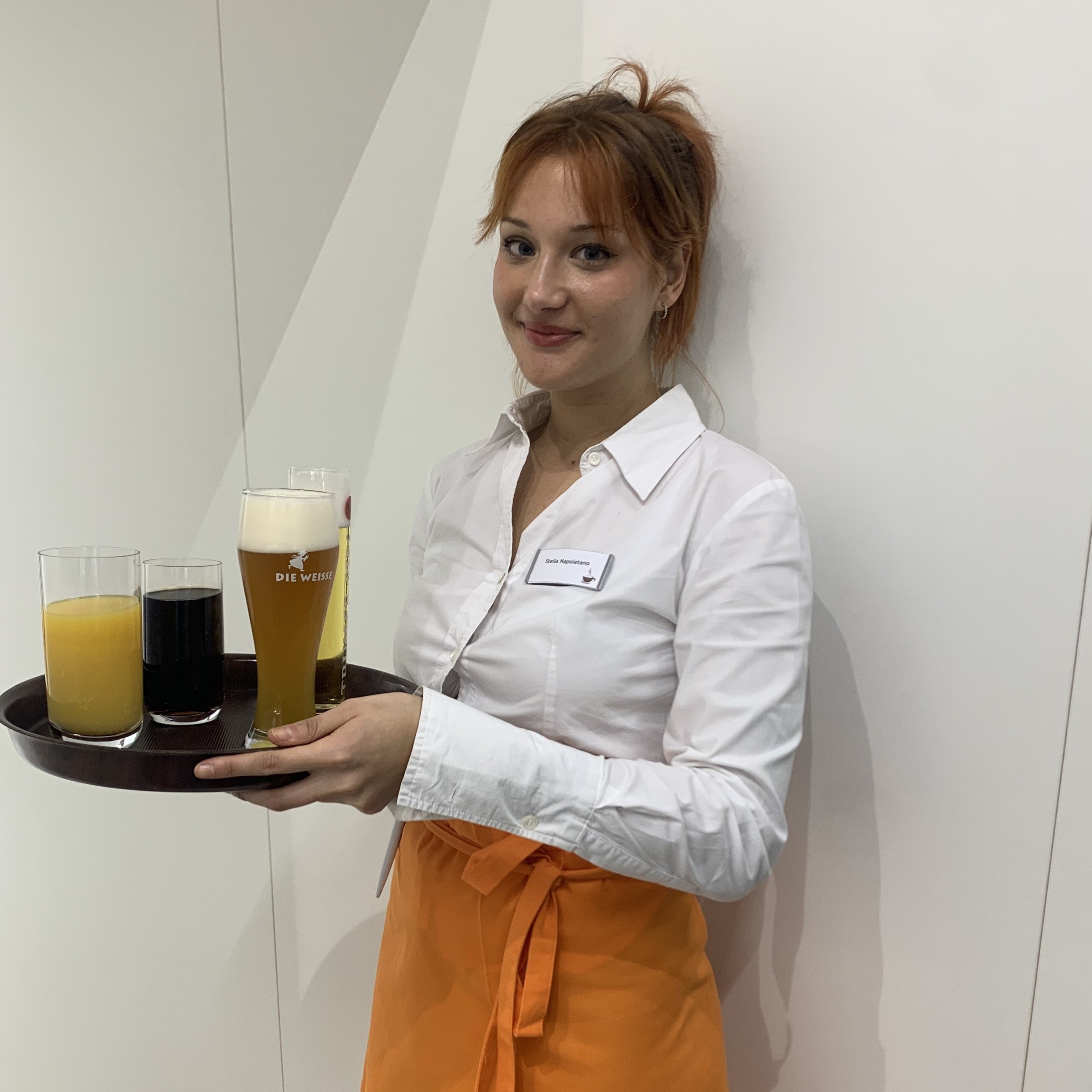 Stella bei der Arbeit