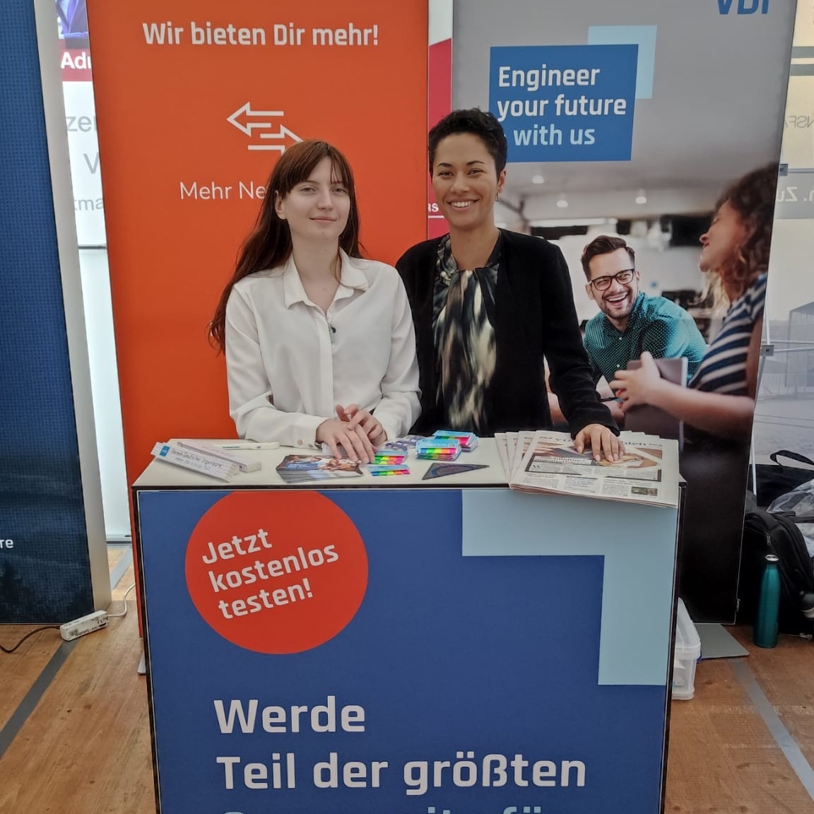 Mitarbeiter im Einsatz