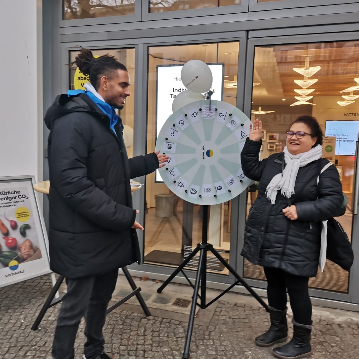 Mitarbeiter im Einsatz