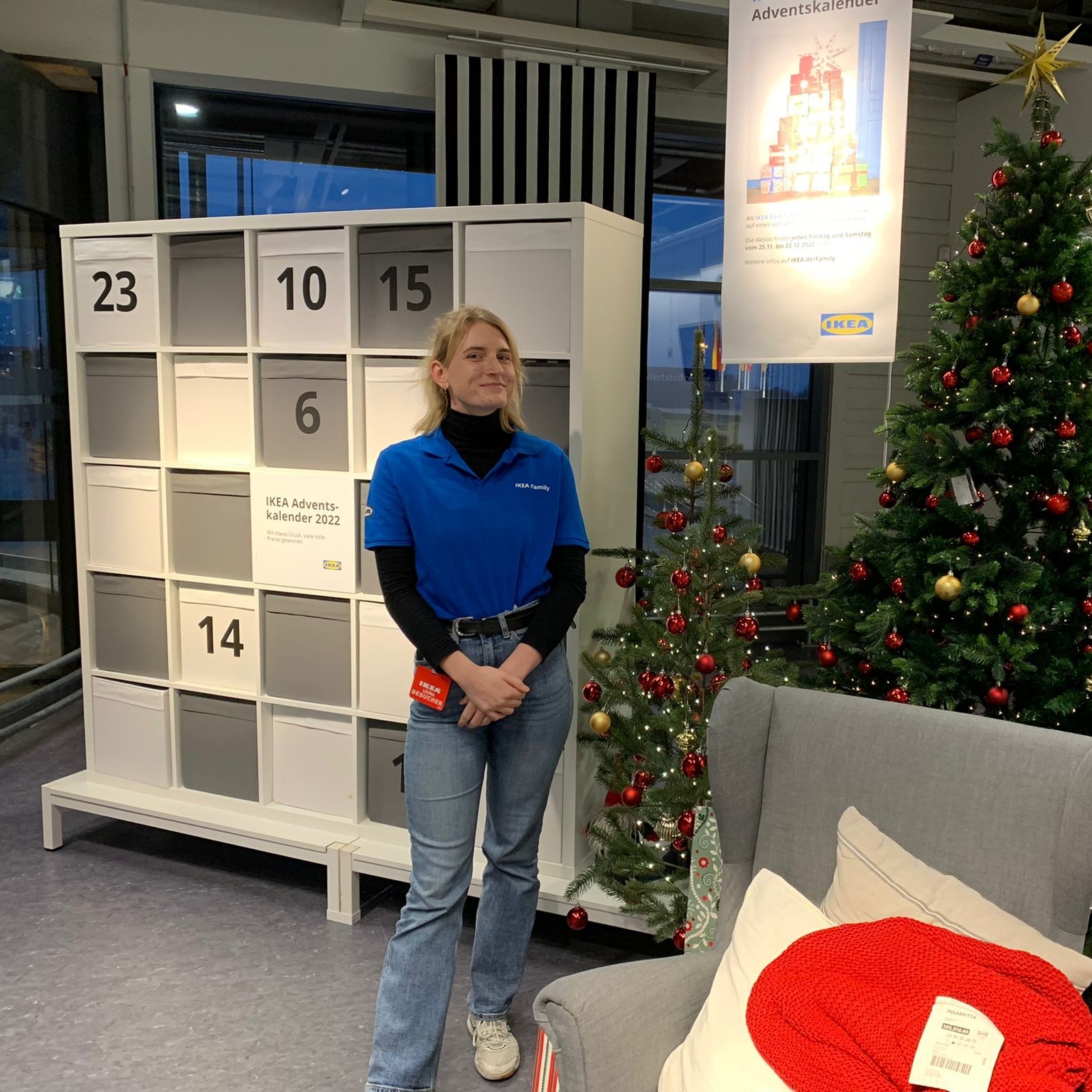 Mitarbeiter im Einsatz
