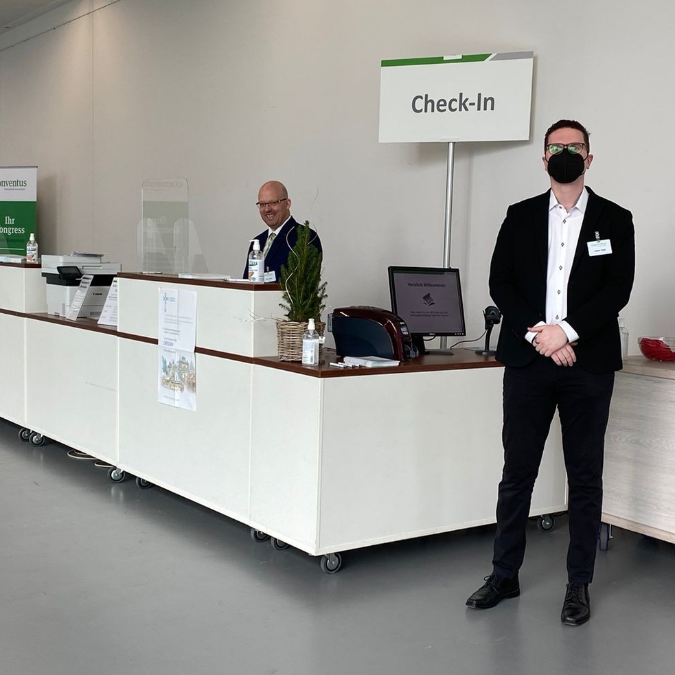 Mitarbeiter im Einsatz