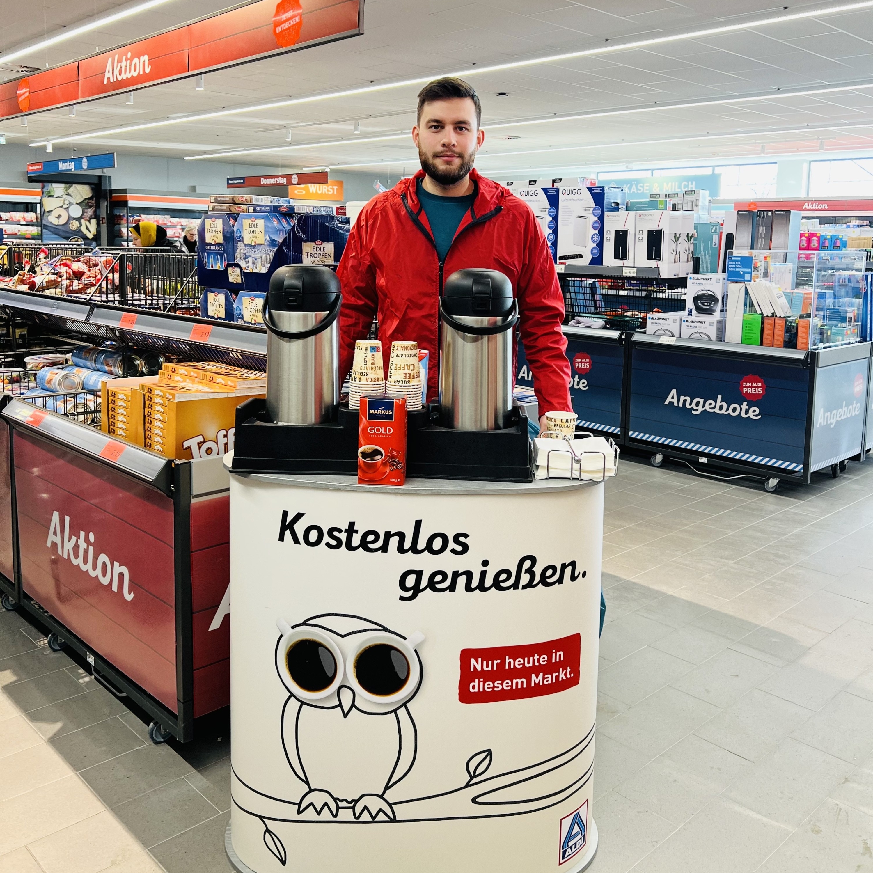 Mitarbeiter im Einsatz