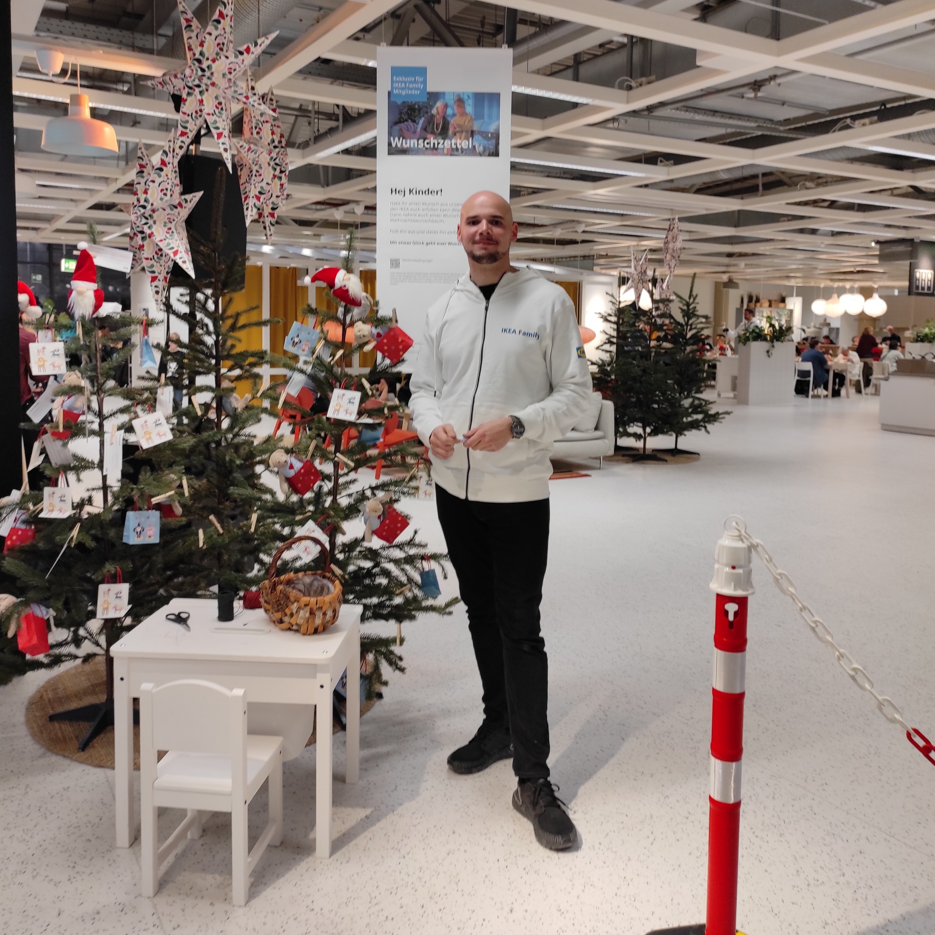 Mitarbeiter im Einsatz