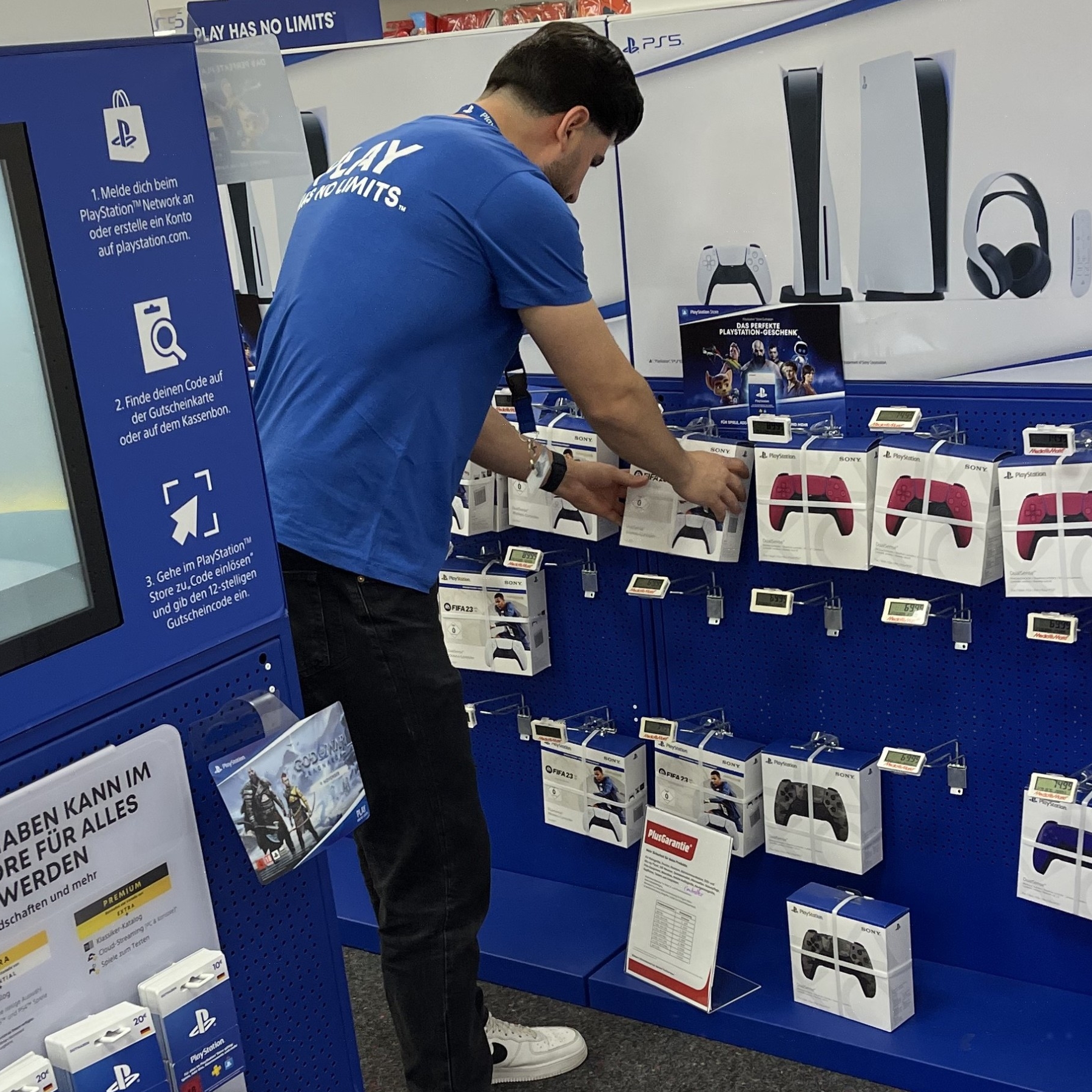 Mitarbeiter im Einsatz