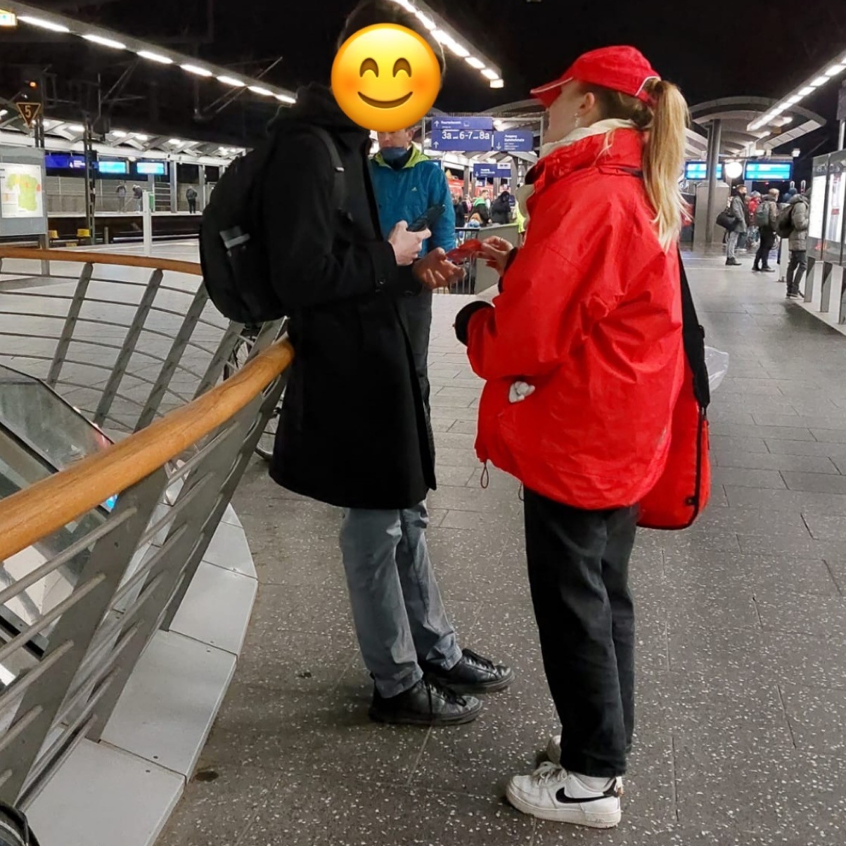 Mitarbeiter im Einsatz