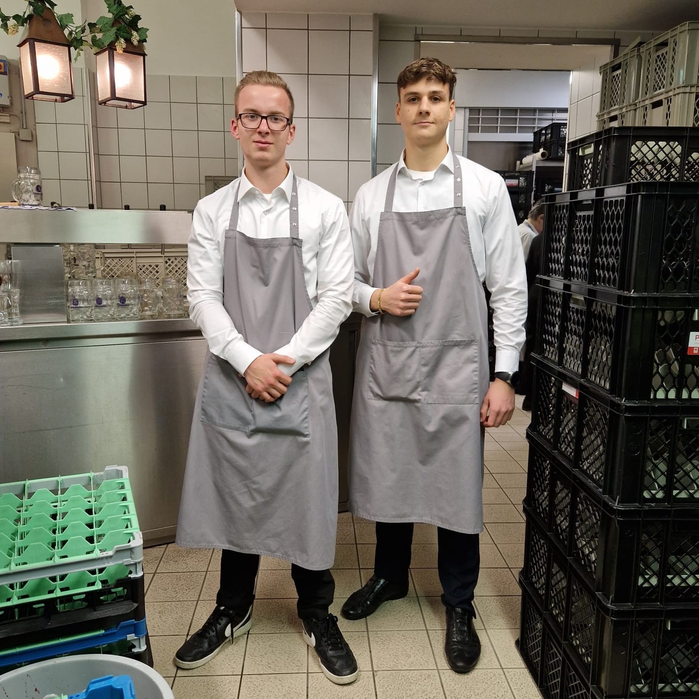 Mitarbeiter im Einsatz