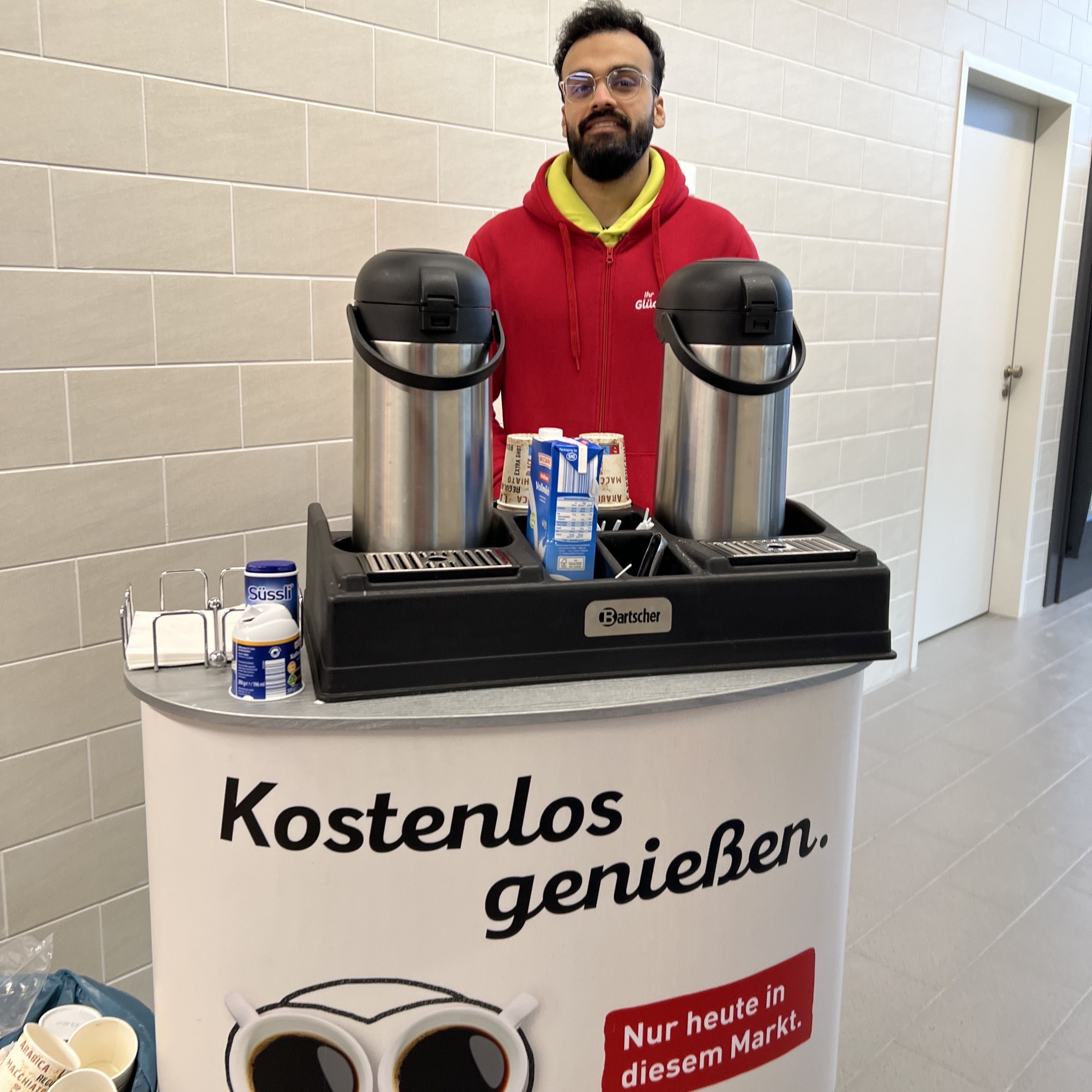 Mitarbeiter im Einsatz