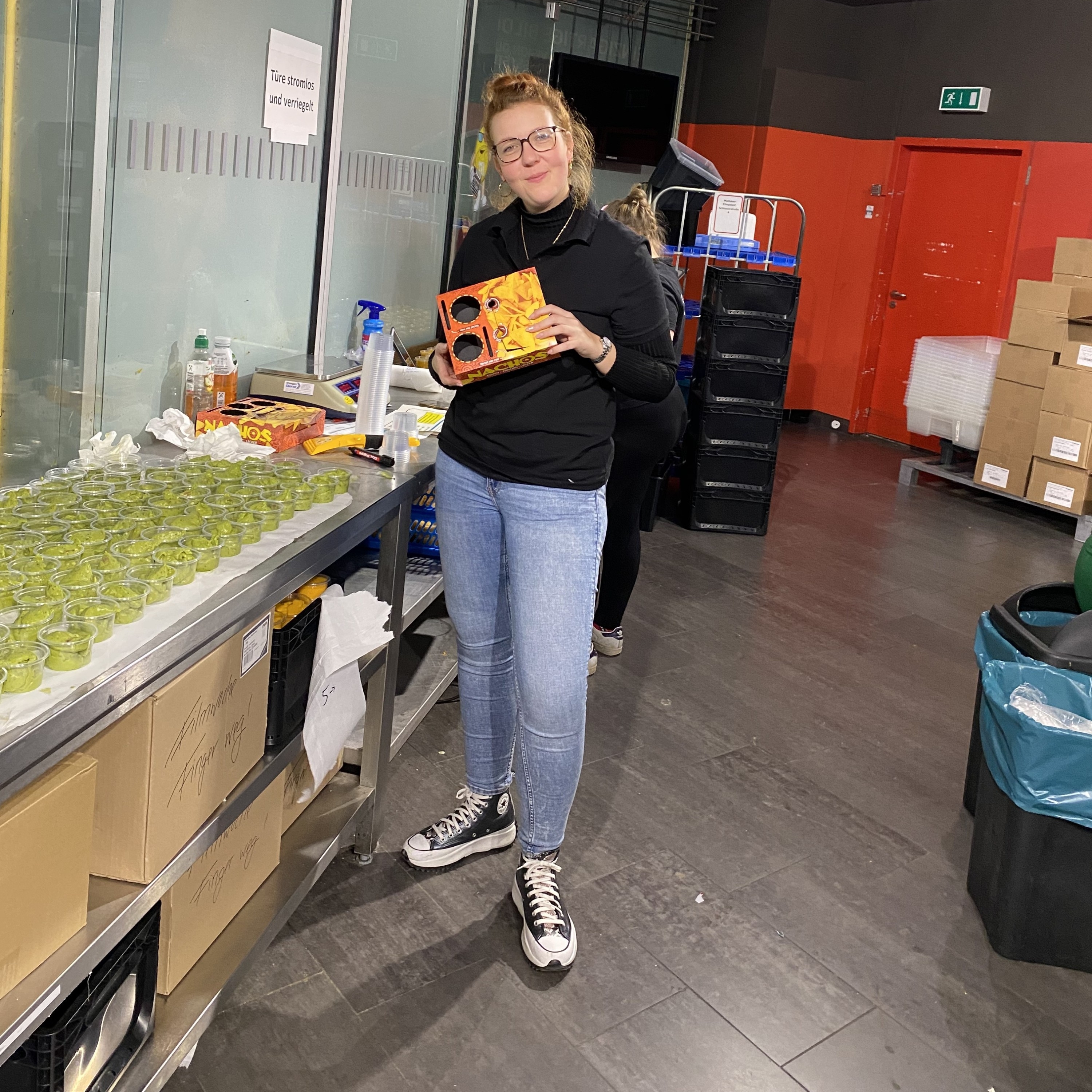Mitarbeiter im Einsatz