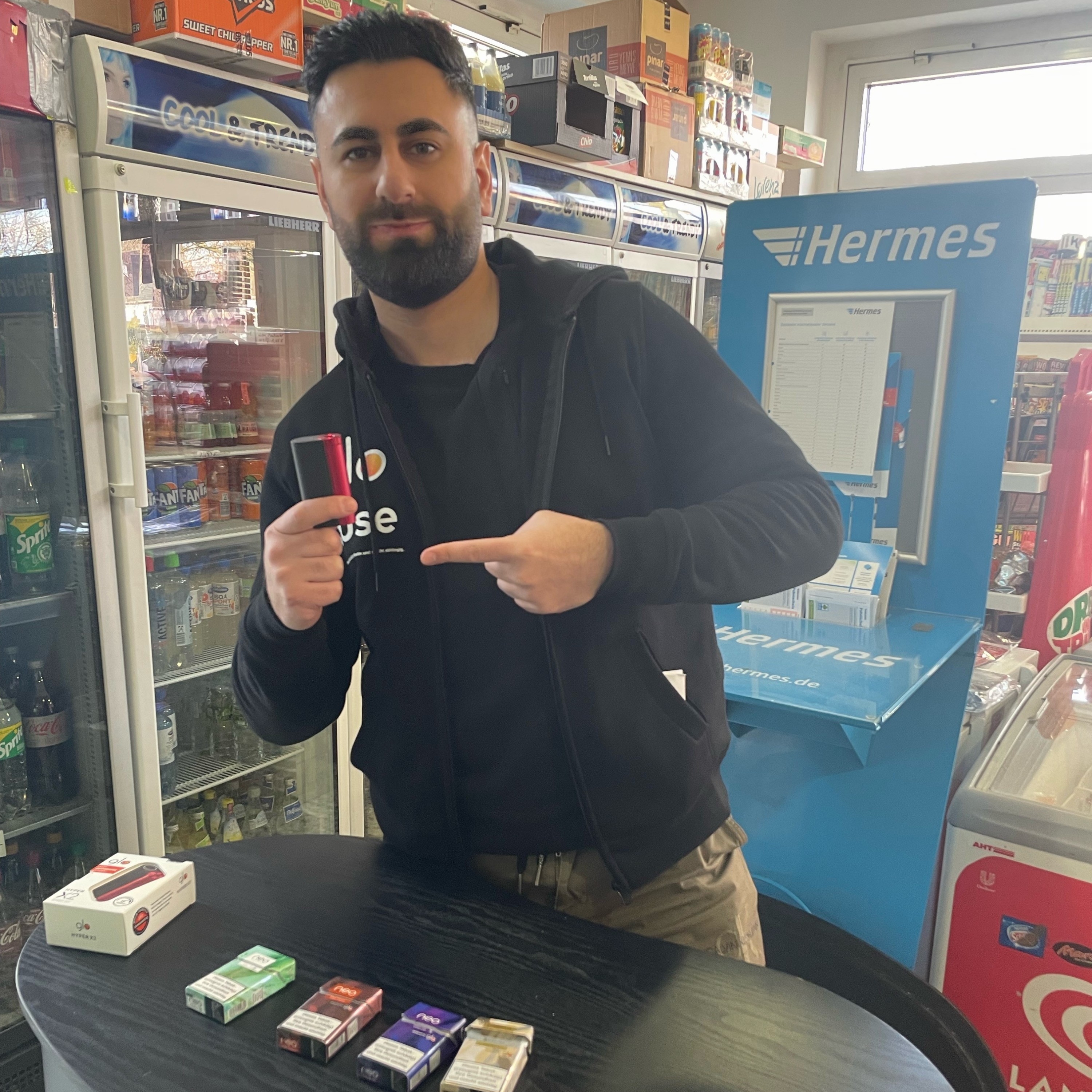 Süleyman bei der Arbeit