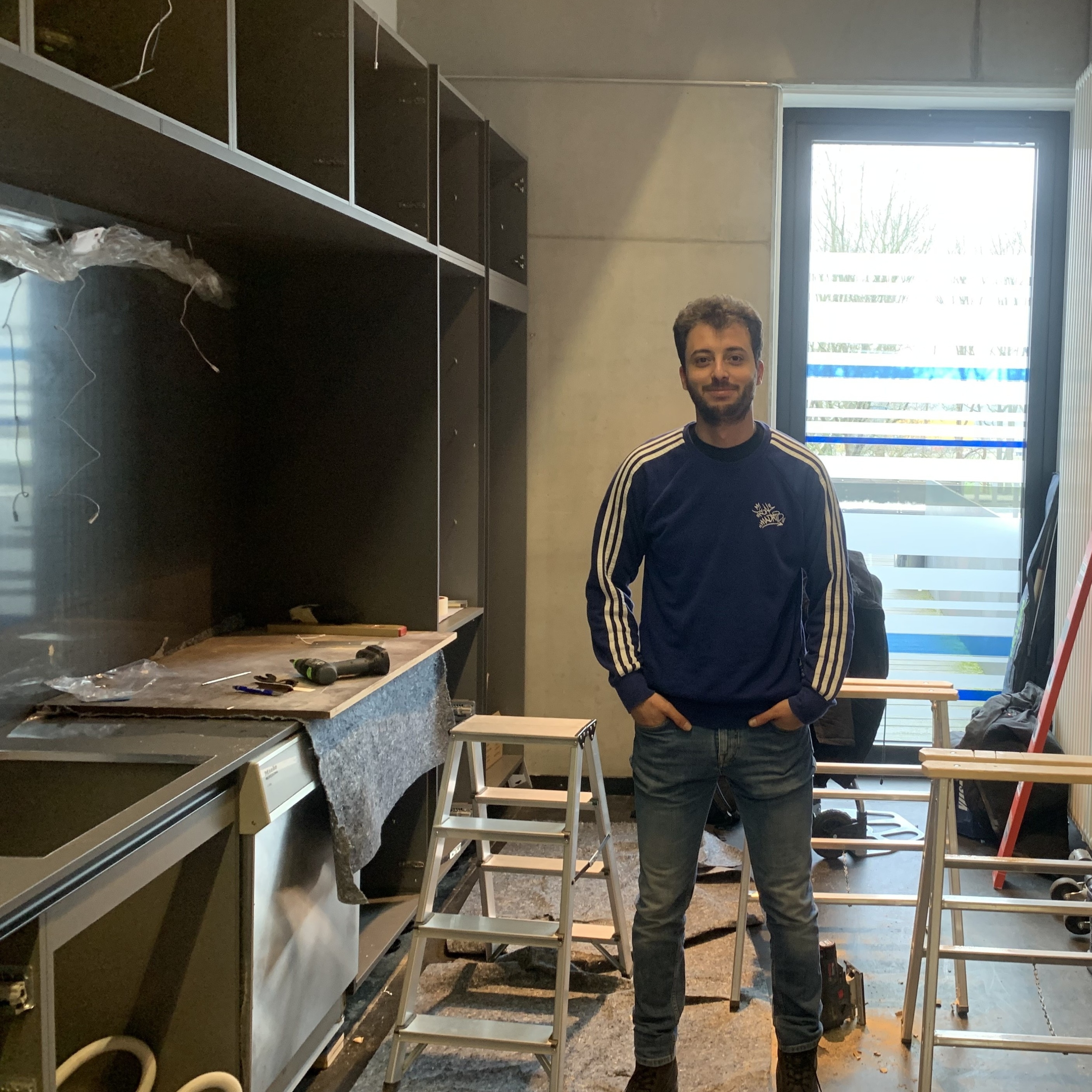 Mitarbeiter im Einsatz