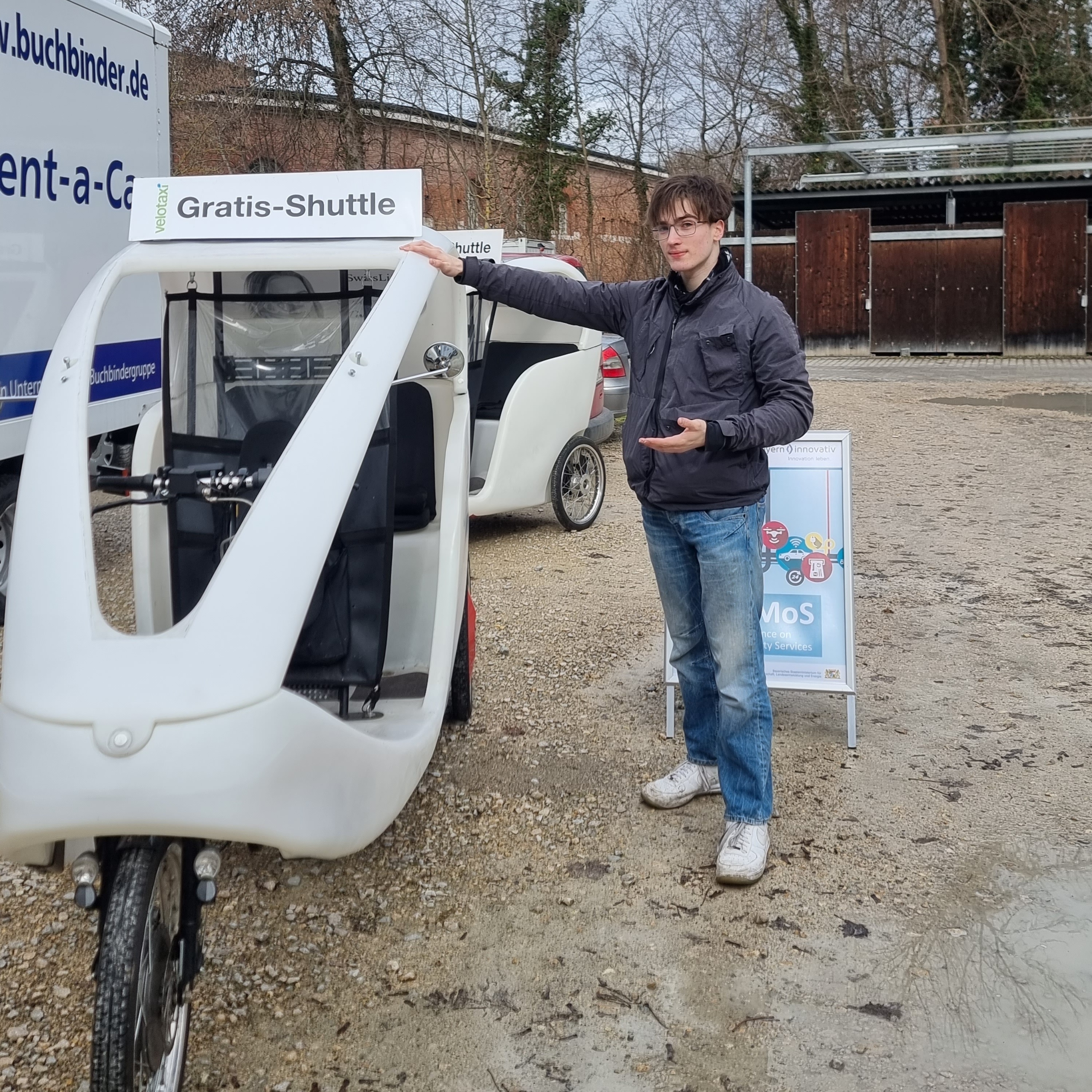 Mitarbeiter im Einsatz