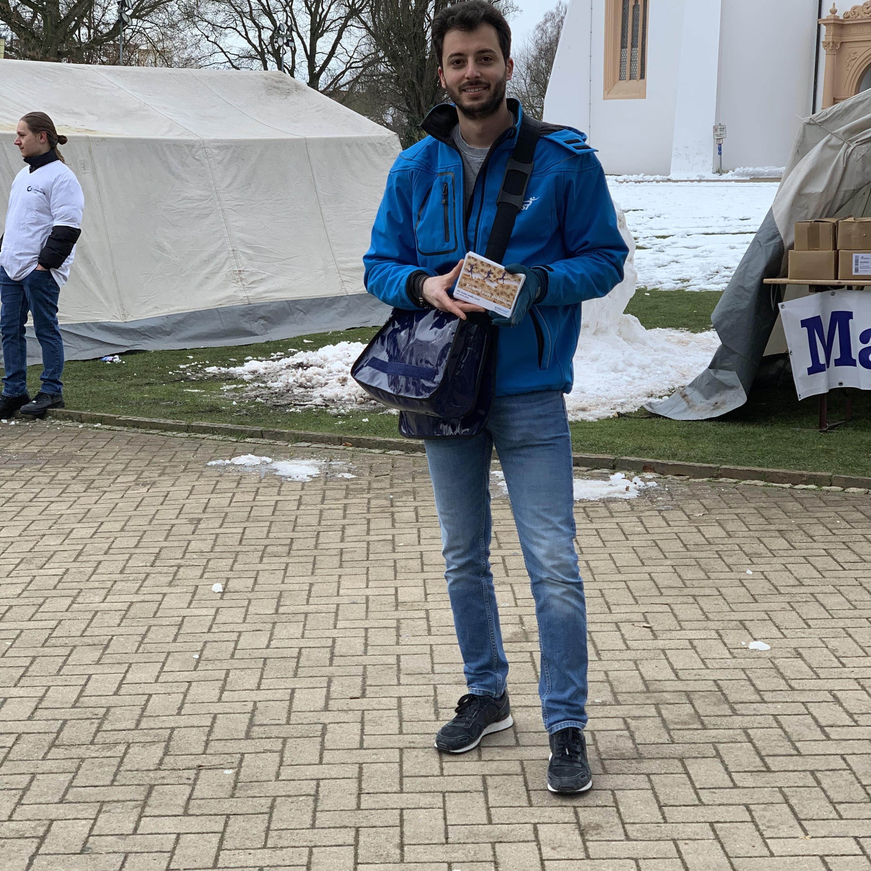 Mitarbeiter im Einsatz