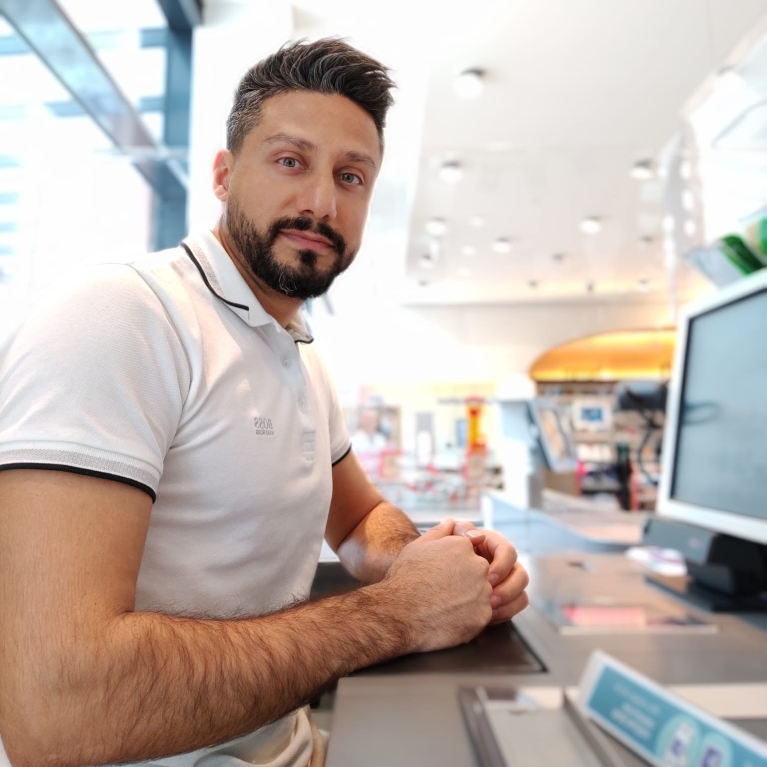 Mitarbeiter im Einsatz
