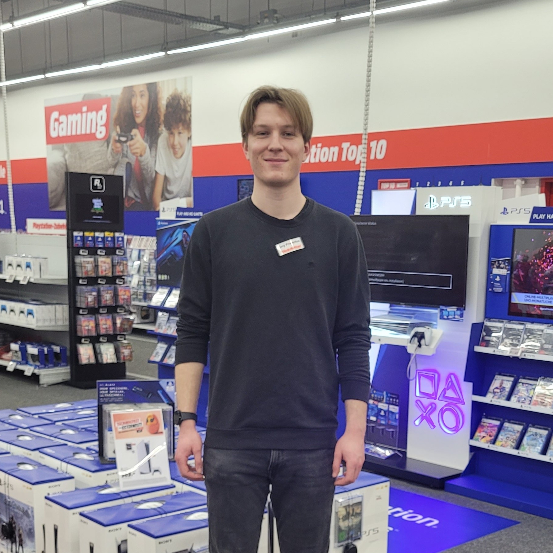 Mitarbeiter im Einsatz