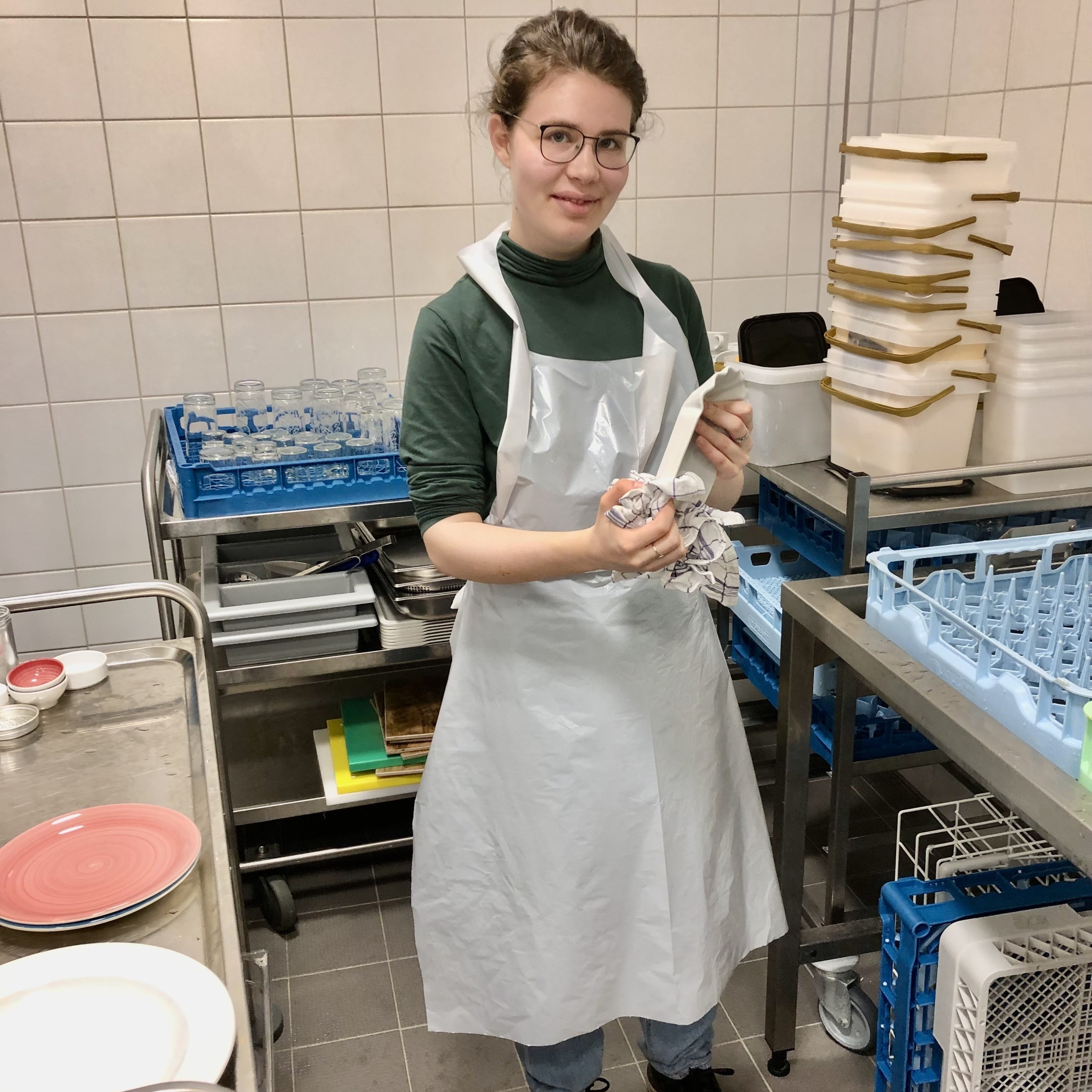 Mitarbeiter im Einsatz