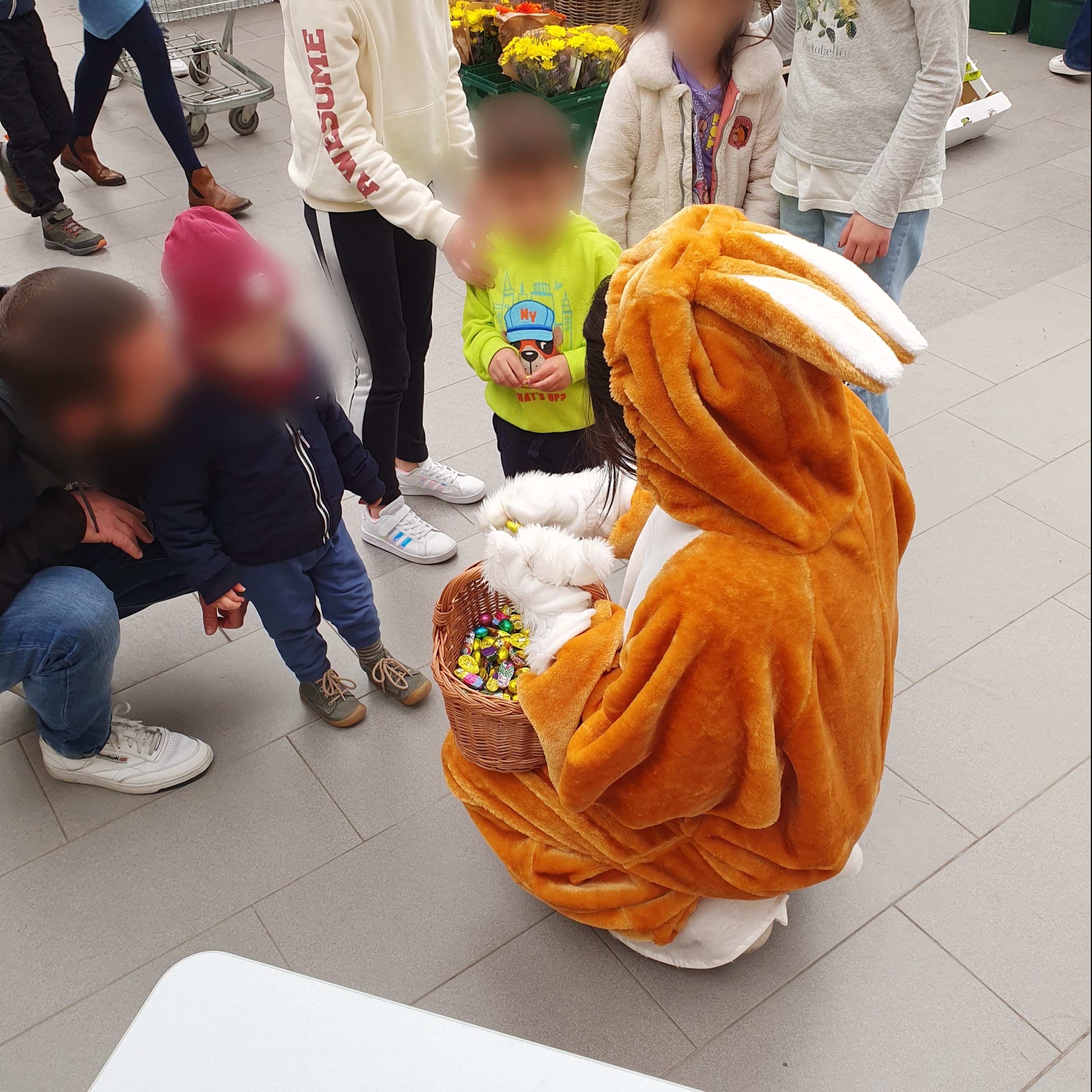 Mitarbeiter im Einsatz