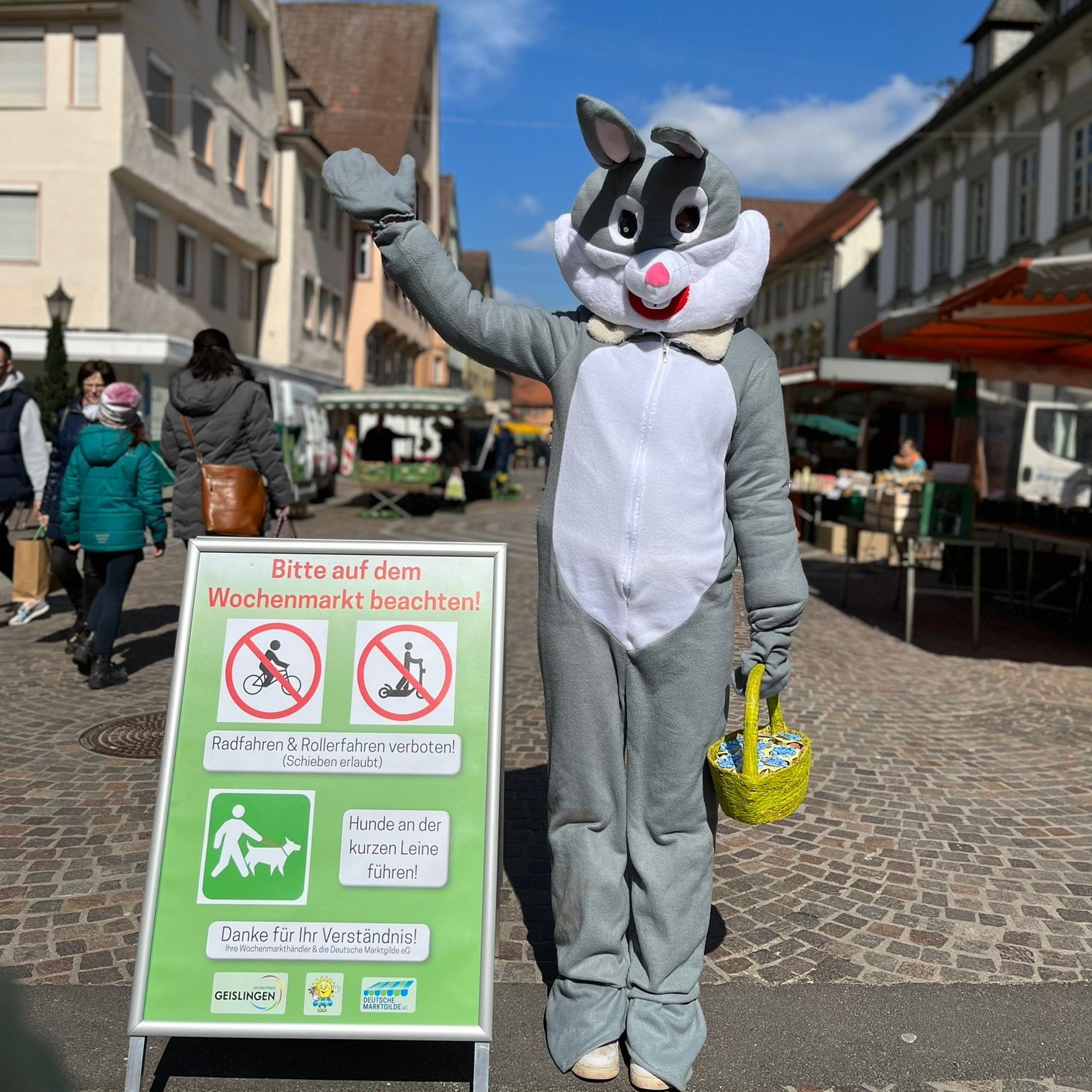 Mitarbeiter im Einsatz
