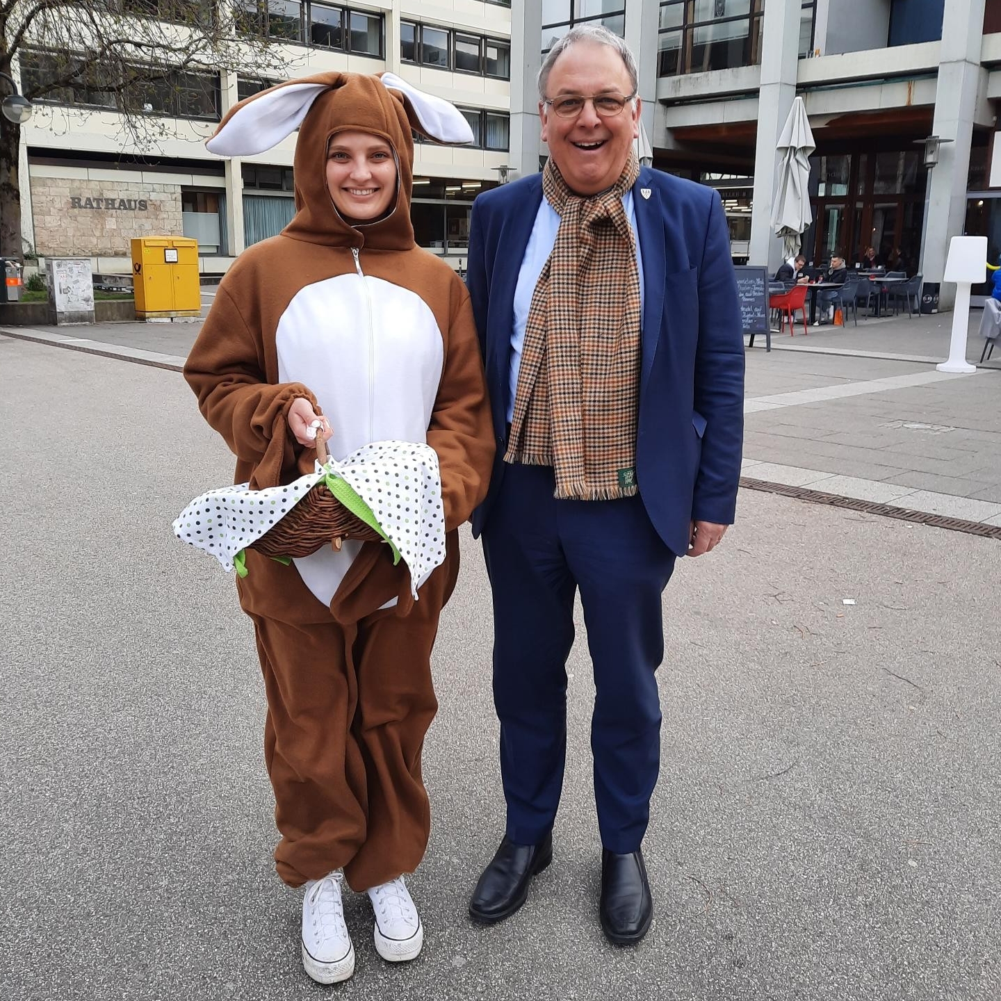 Mitarbeiter im Einsatz