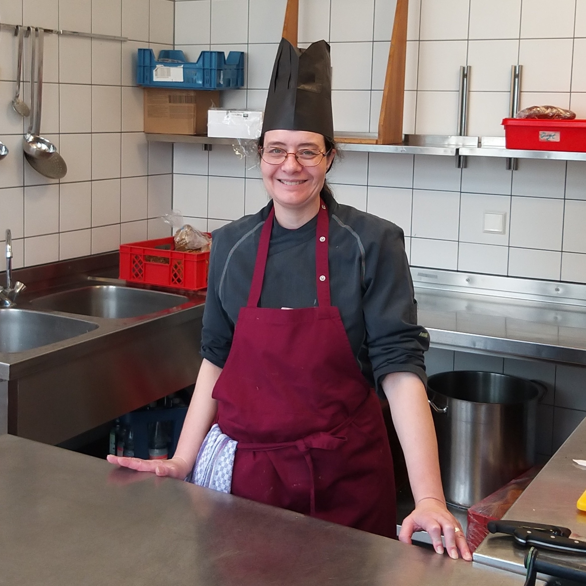 Mitarbeiter im Einsatz