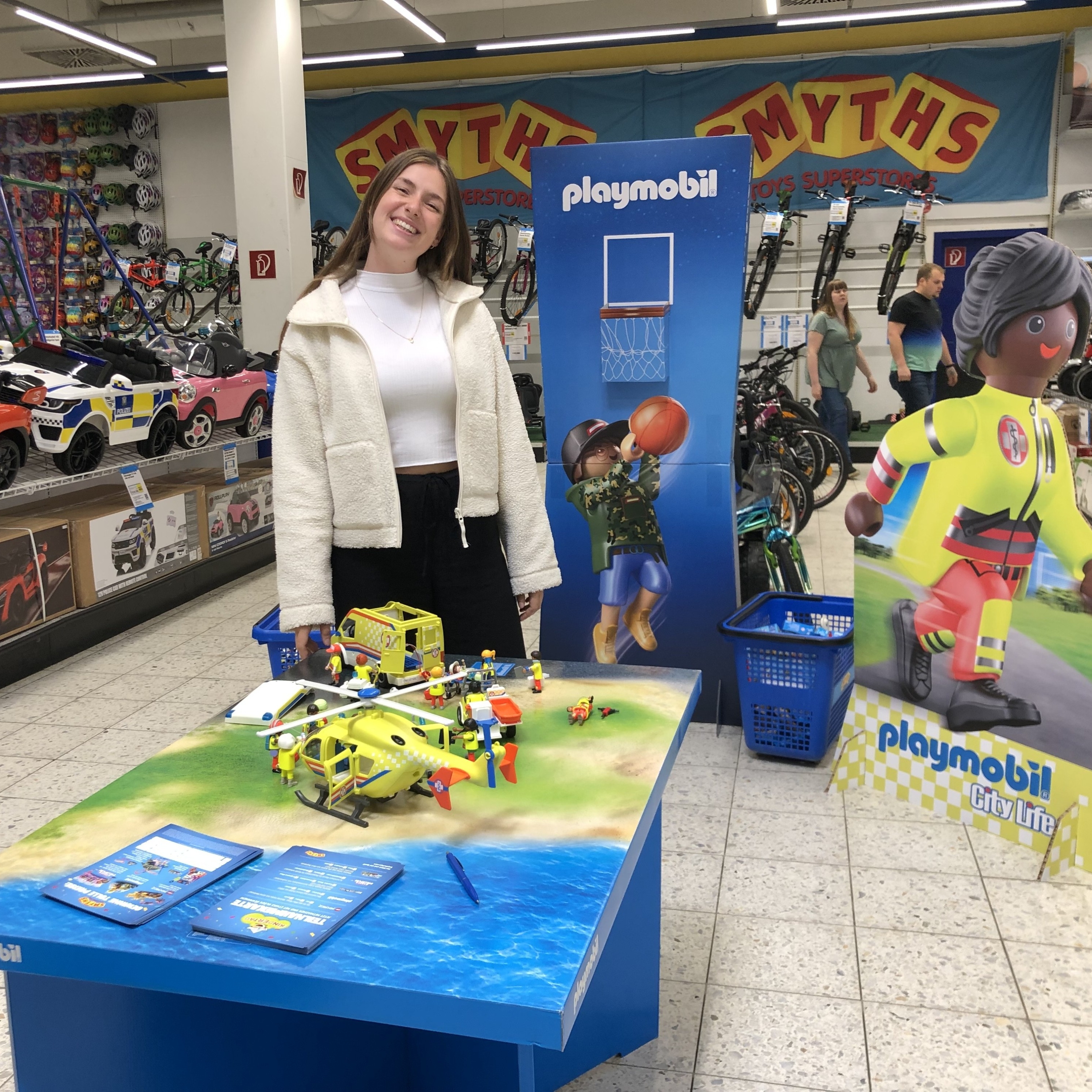 Mitarbeiter im Einsatz