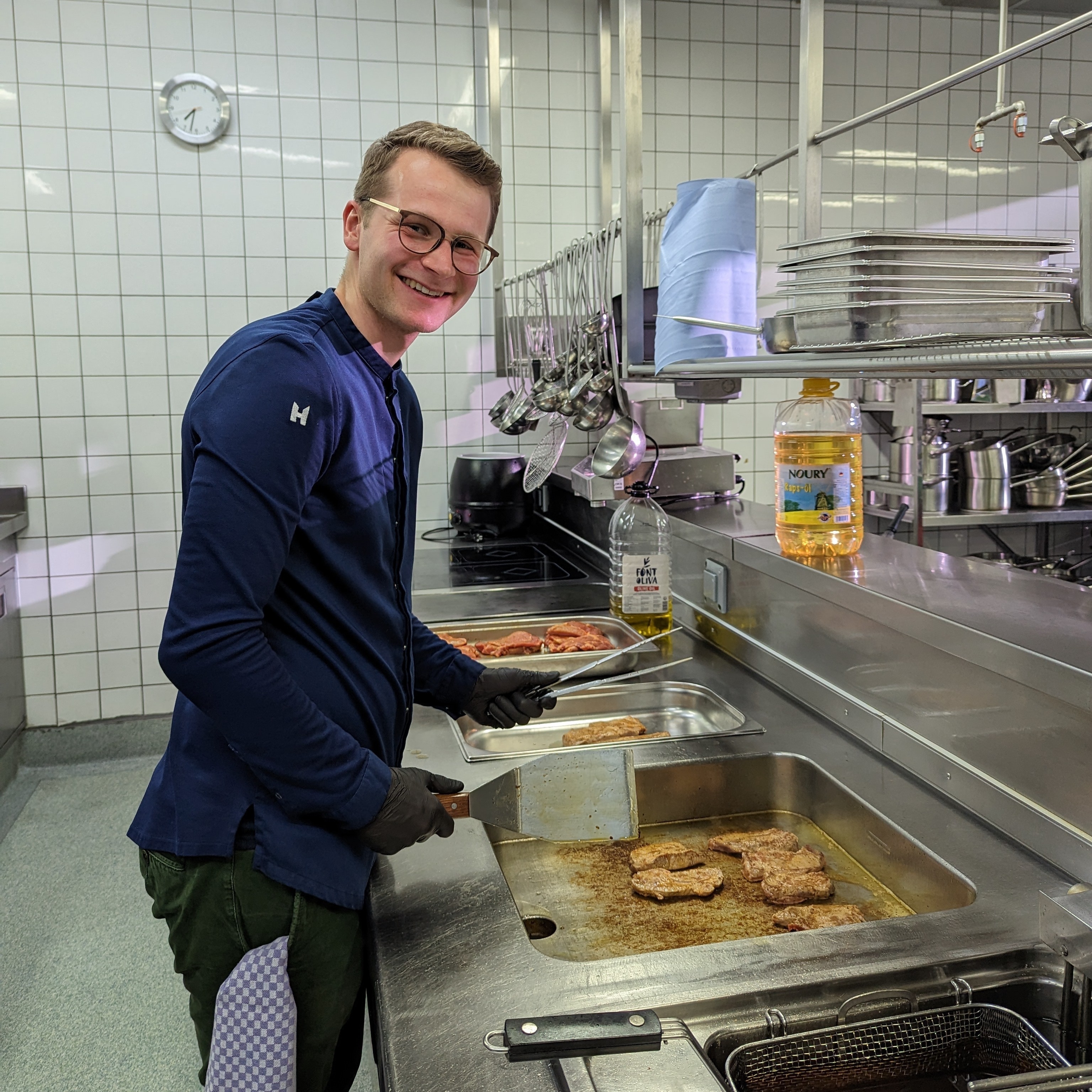 Mitarbeiter im Einsatz