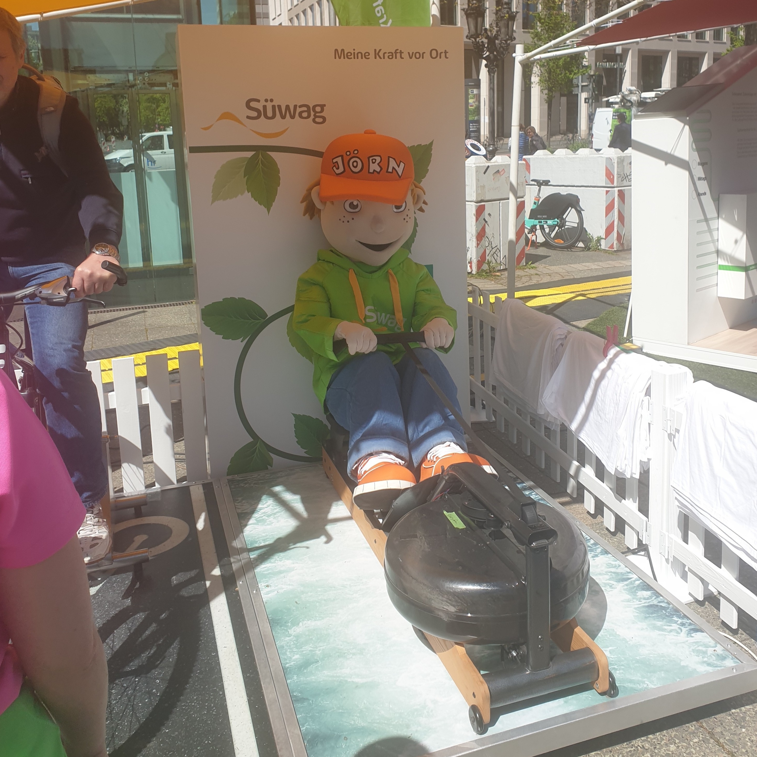 Mitarbeiter im Einsatz
