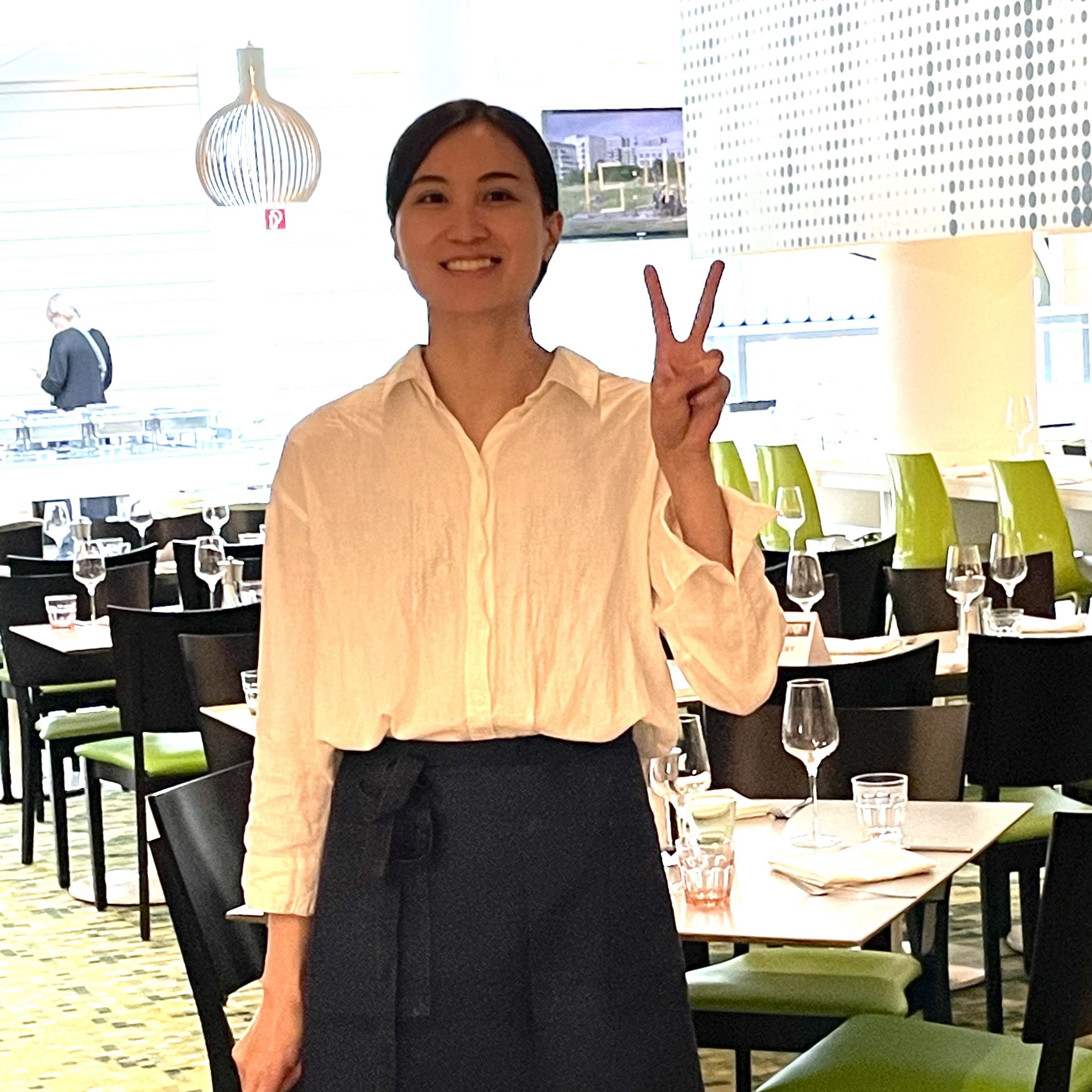 Hai Anh bei der Arbeit