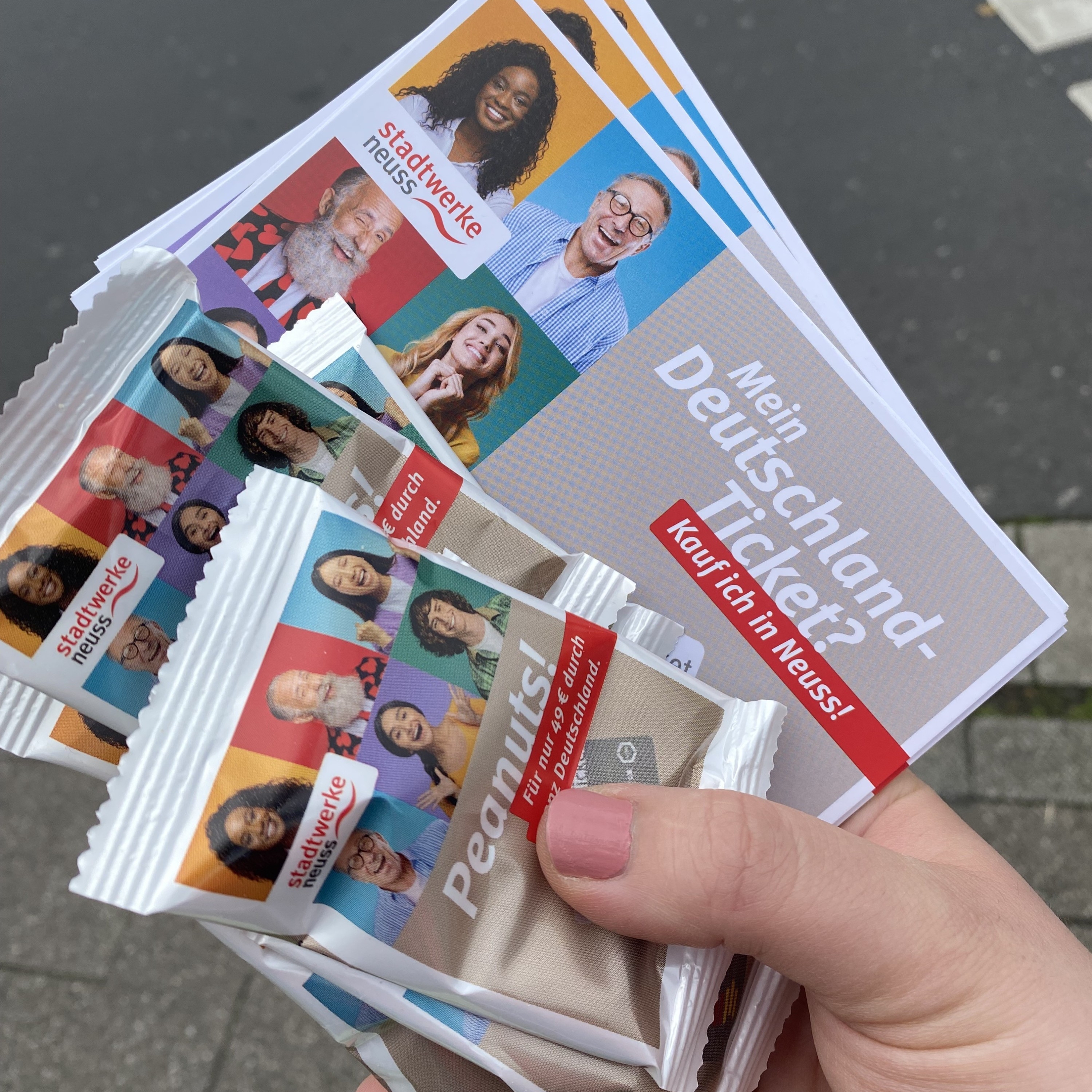 Mitarbeiter im Einsatz