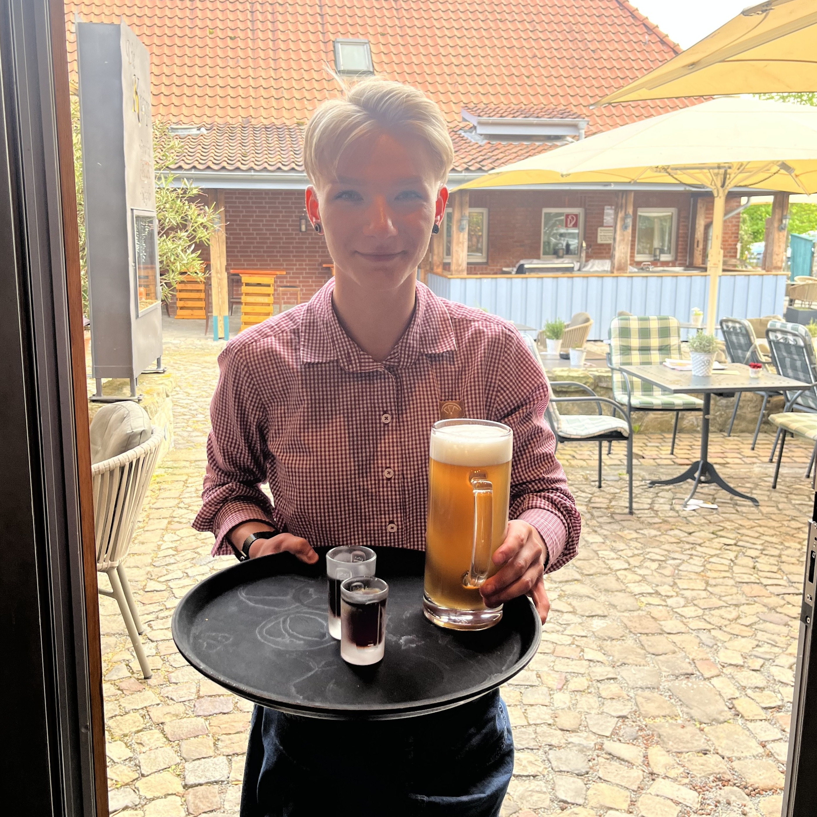 Mitarbeiter im Einsatz