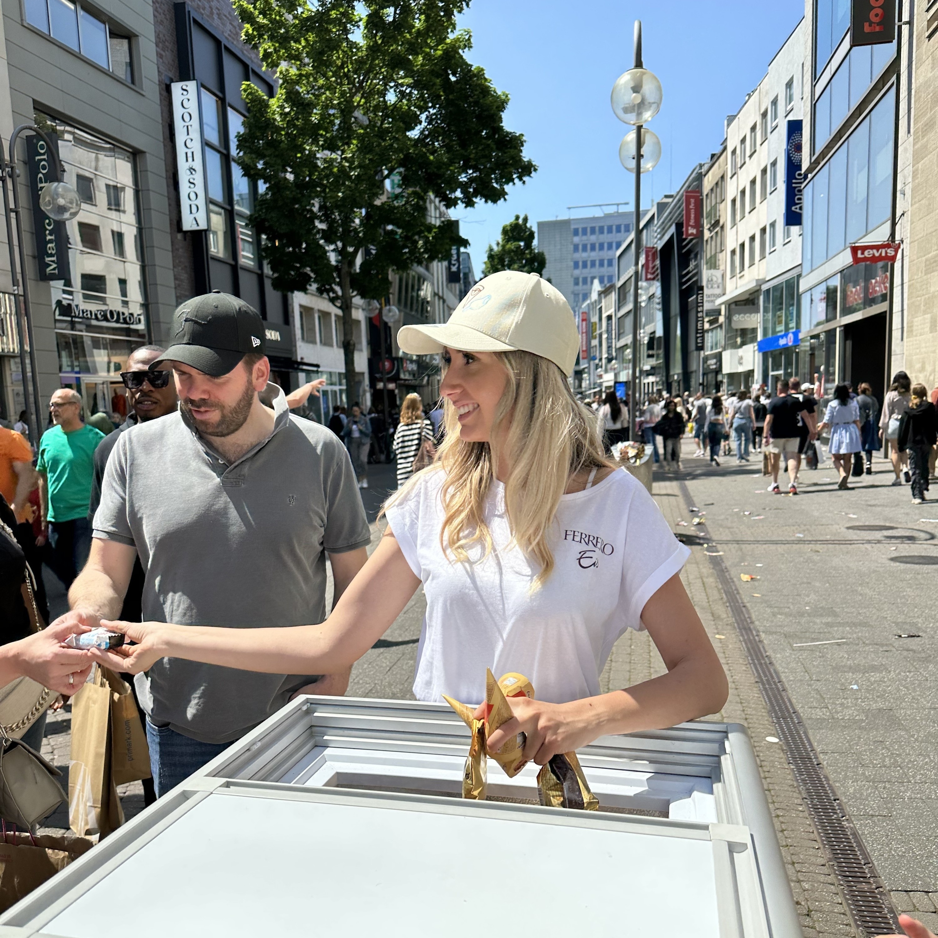 Mitarbeiter im Einsatz