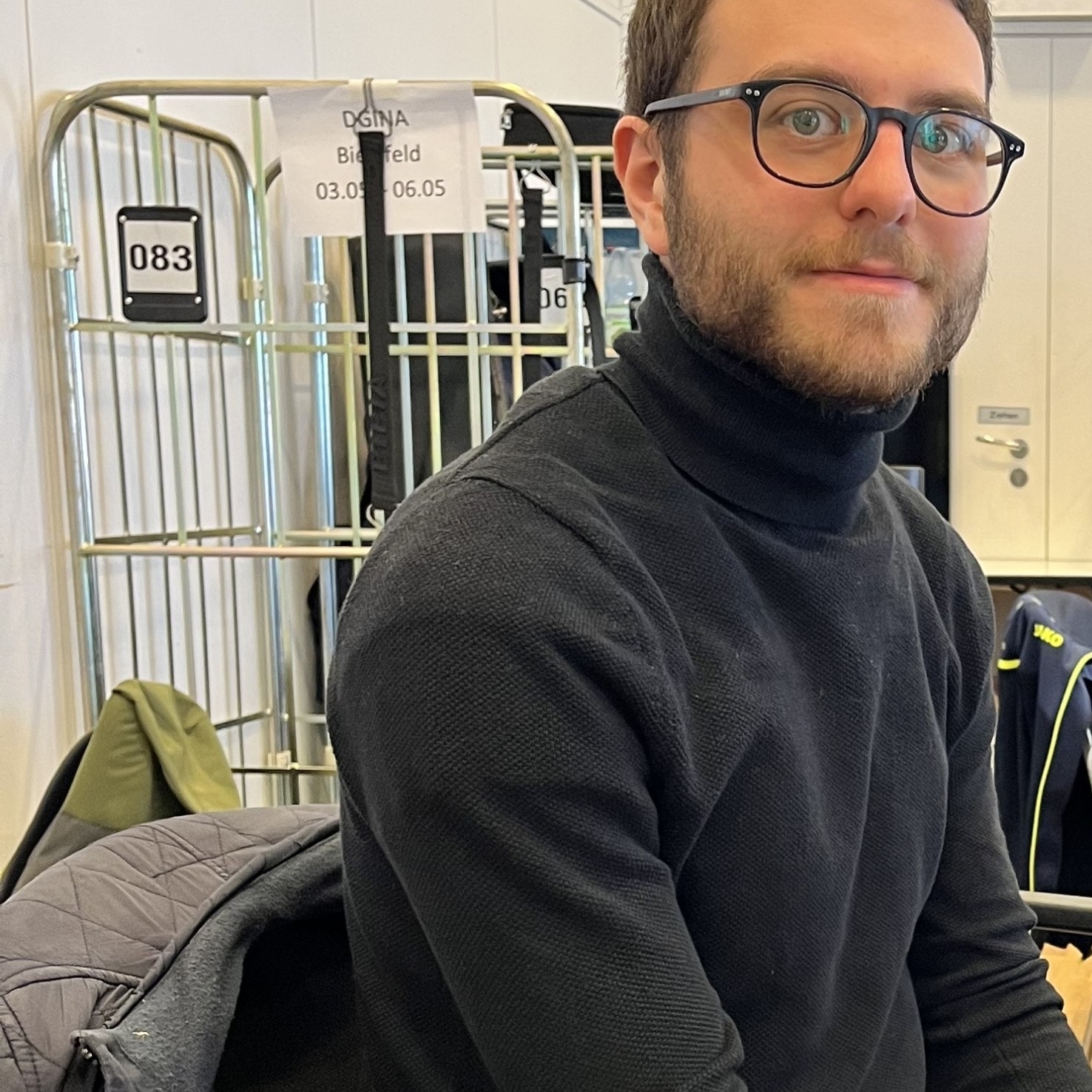 Süheyl bei der Arbeit