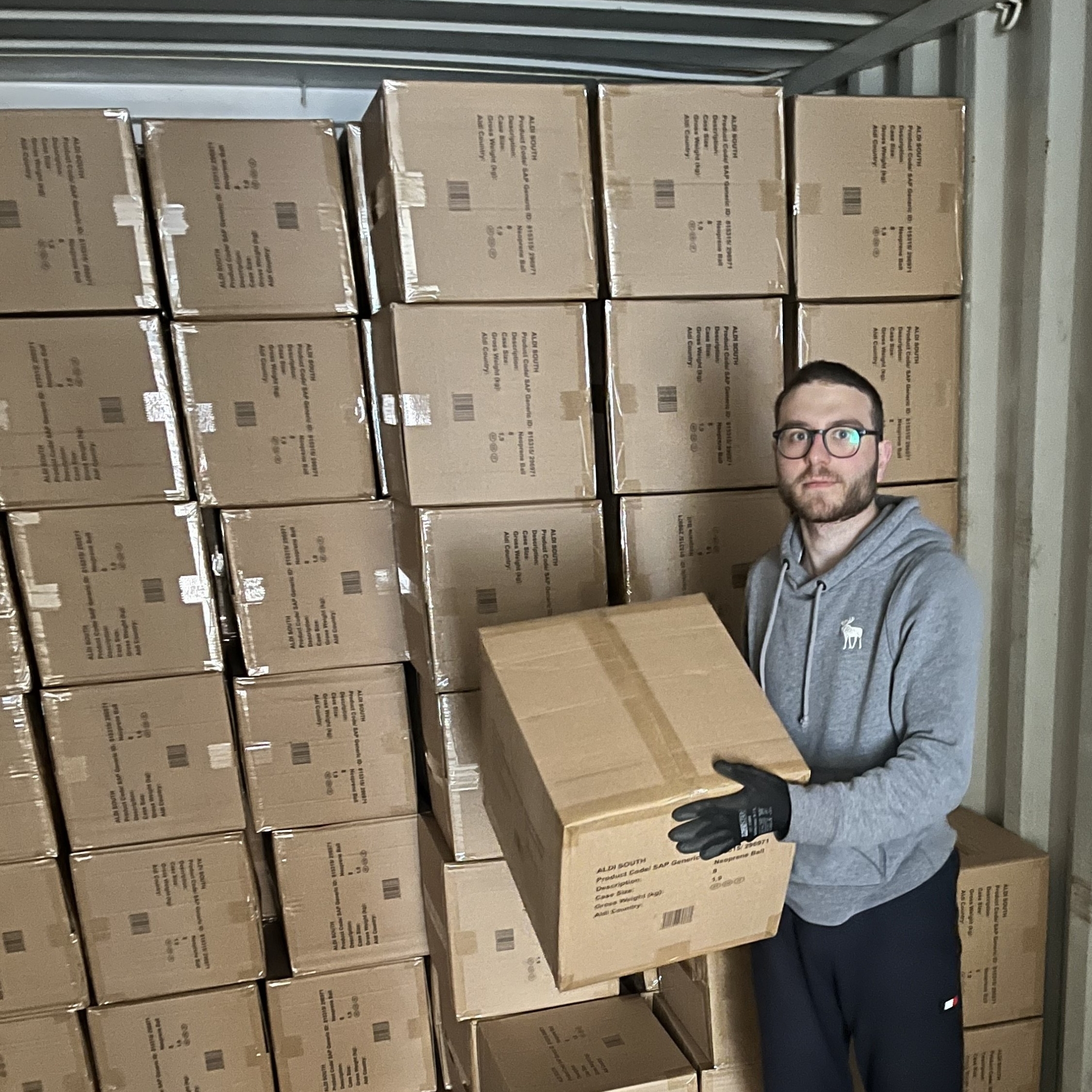 Süheyl bei der Arbeit