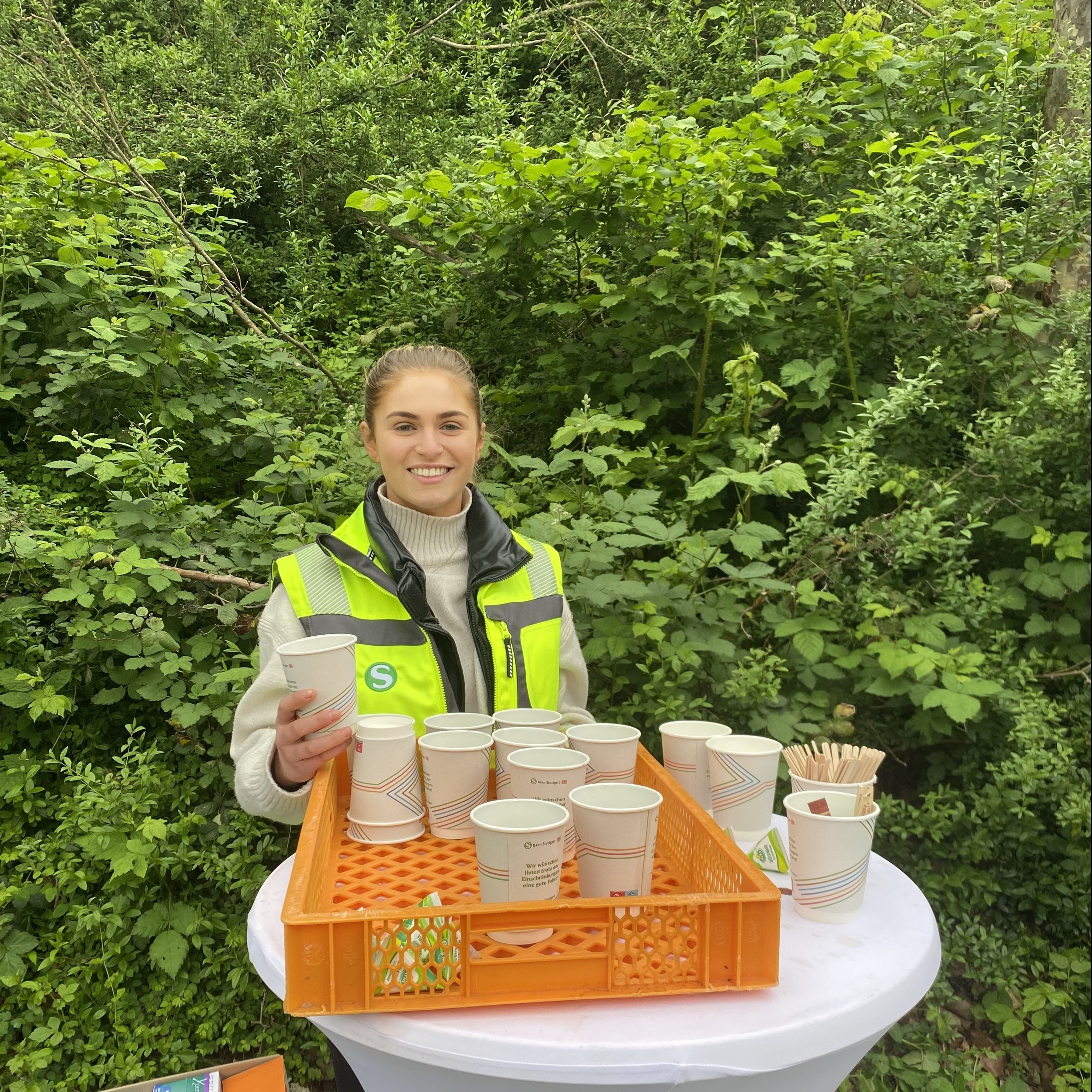 Mitarbeiter im Einsatz