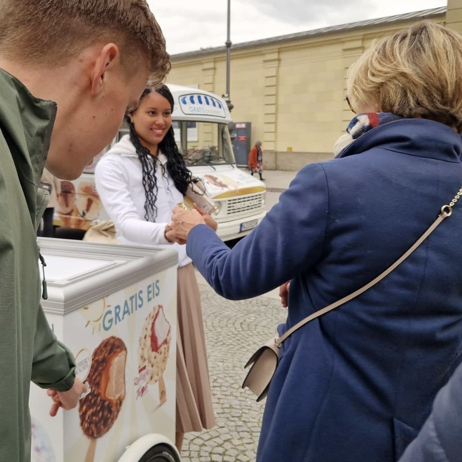 Mitarbeiter im Einsatz
