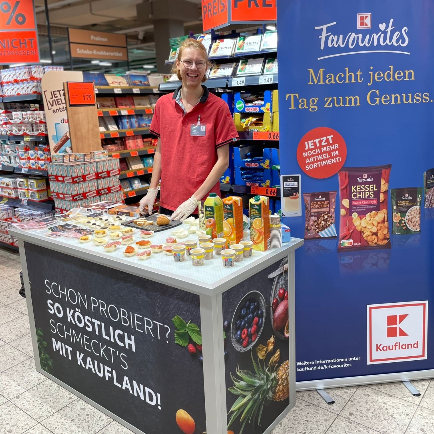 Mitarbeiter im Einsatz