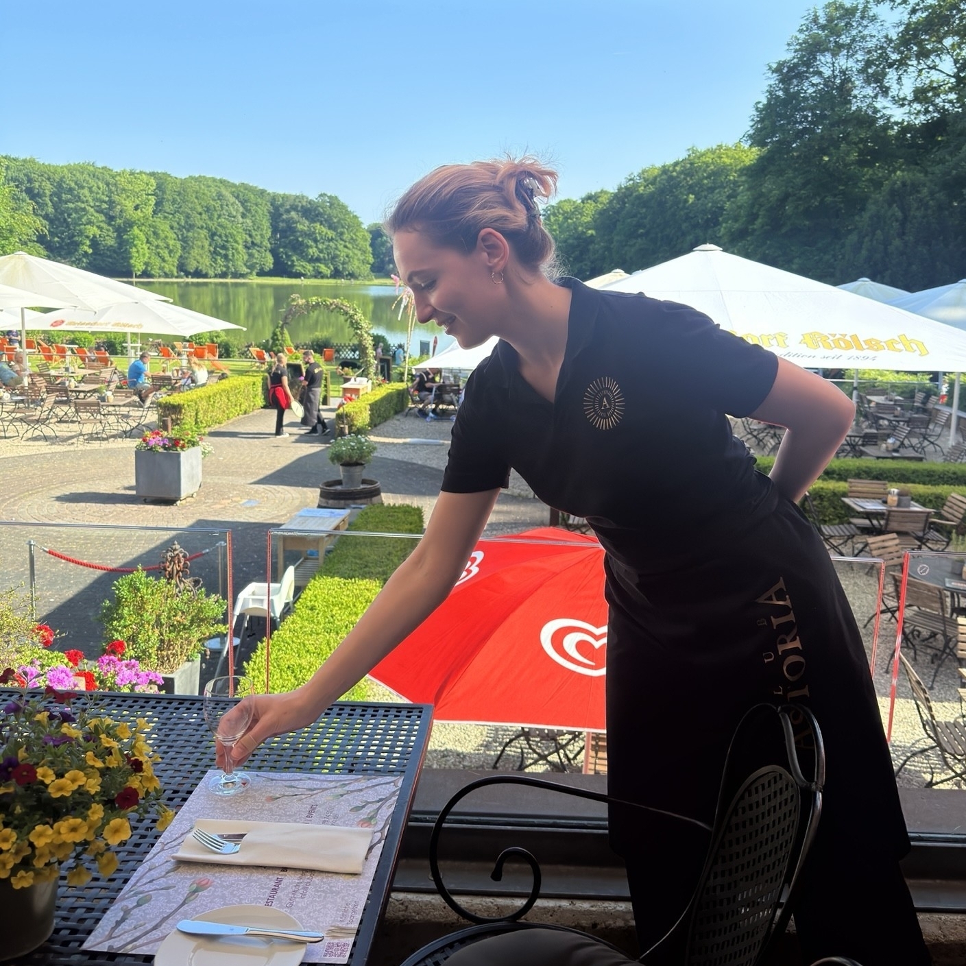 Mitarbeiter im Einsatz