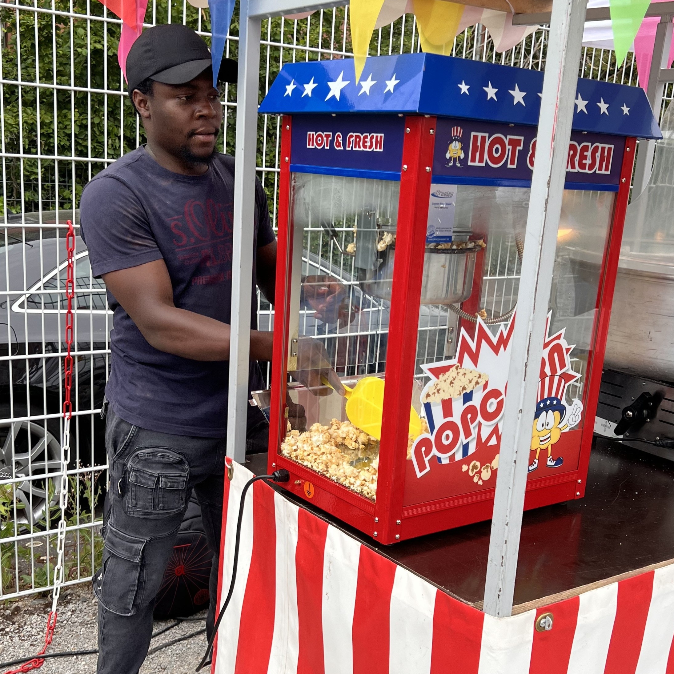 Mitarbeiter im Einsatz