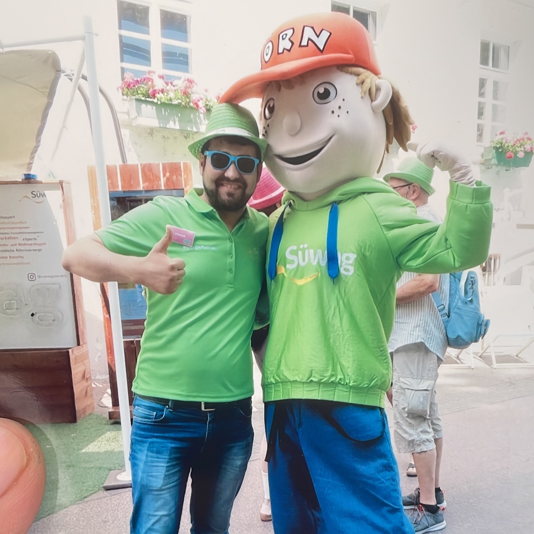 Mitarbeiter im Einsatz