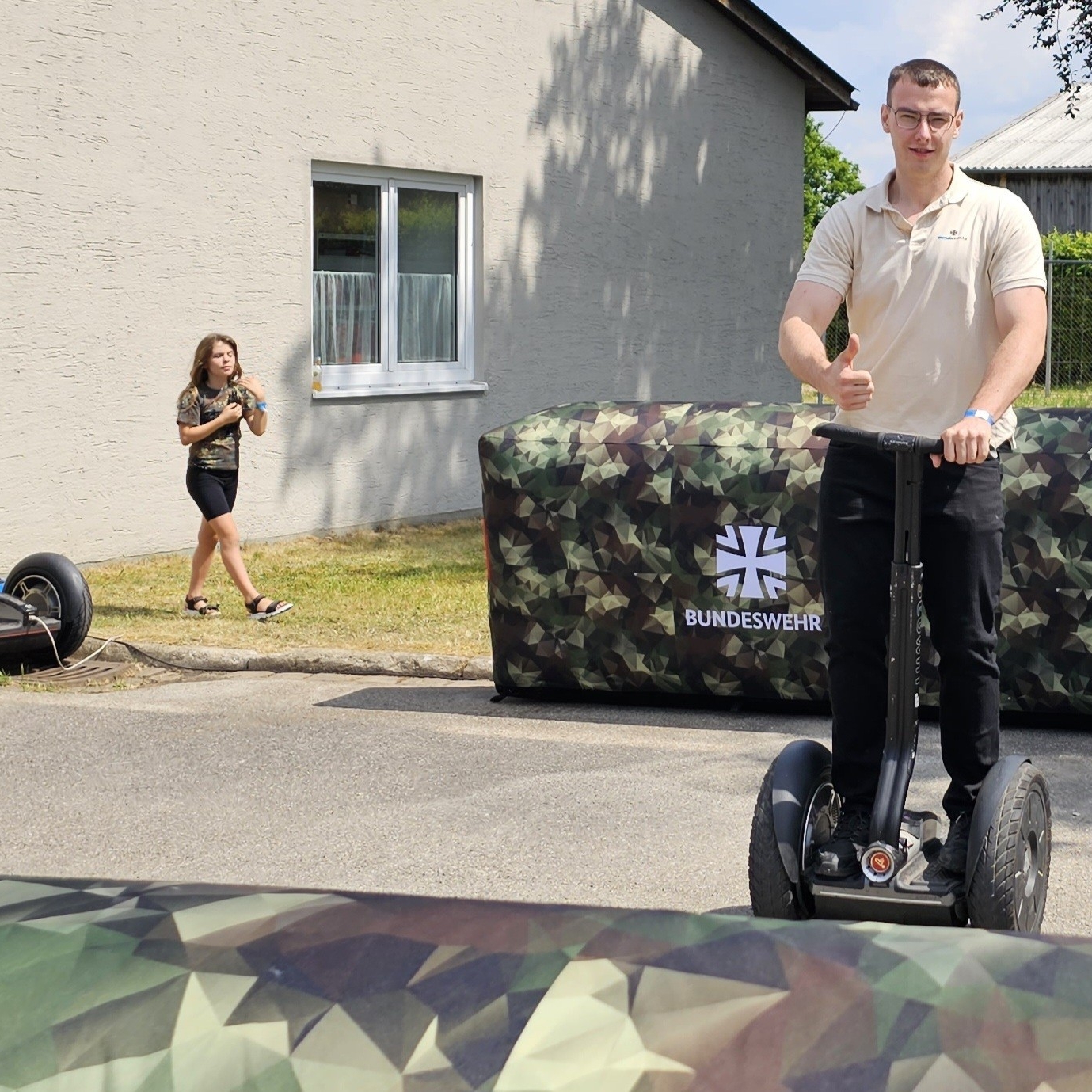Mitarbeiter im Einsatz