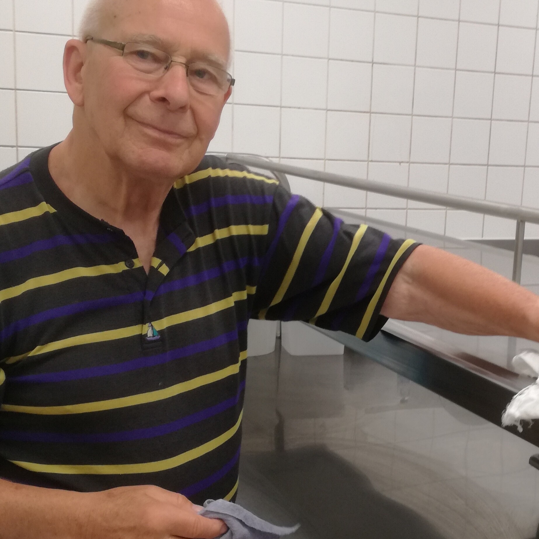 Mitarbeiter im Einsatz