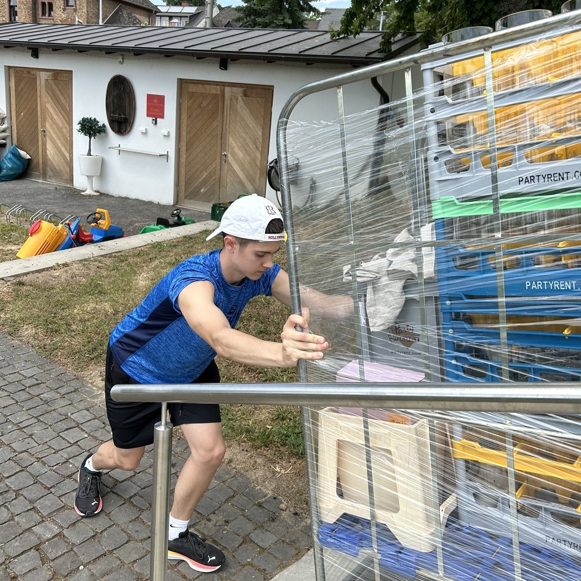 Mitarbeiter im Einsatz