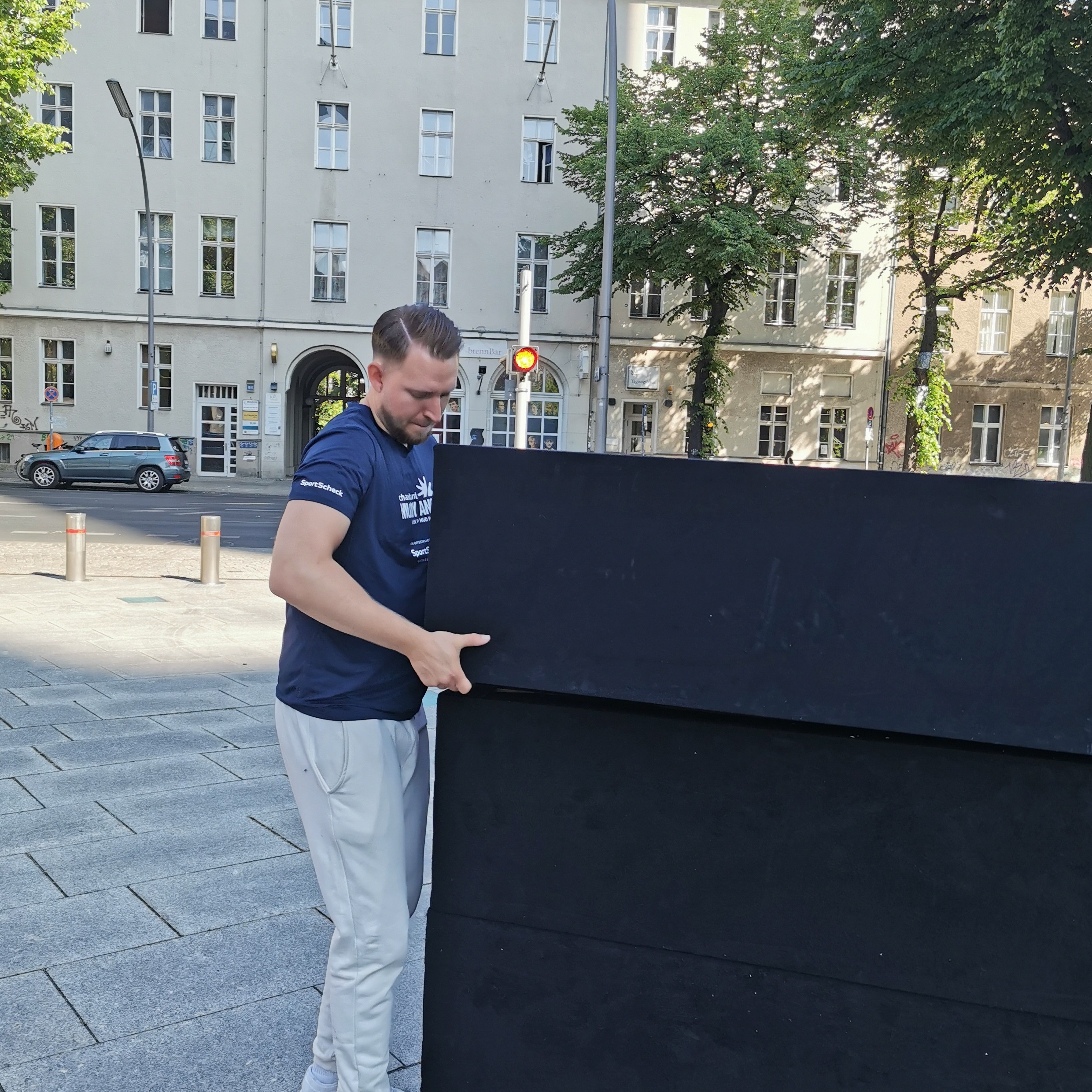 Mitarbeiter im Einsatz