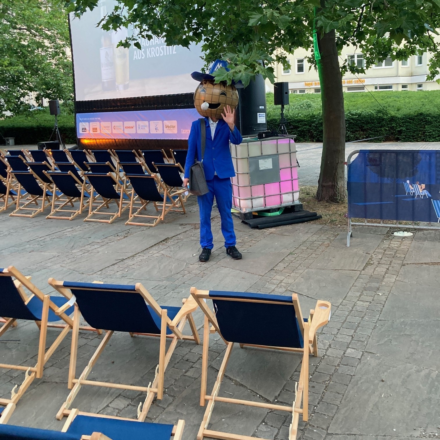 Mitarbeiter im Einsatz