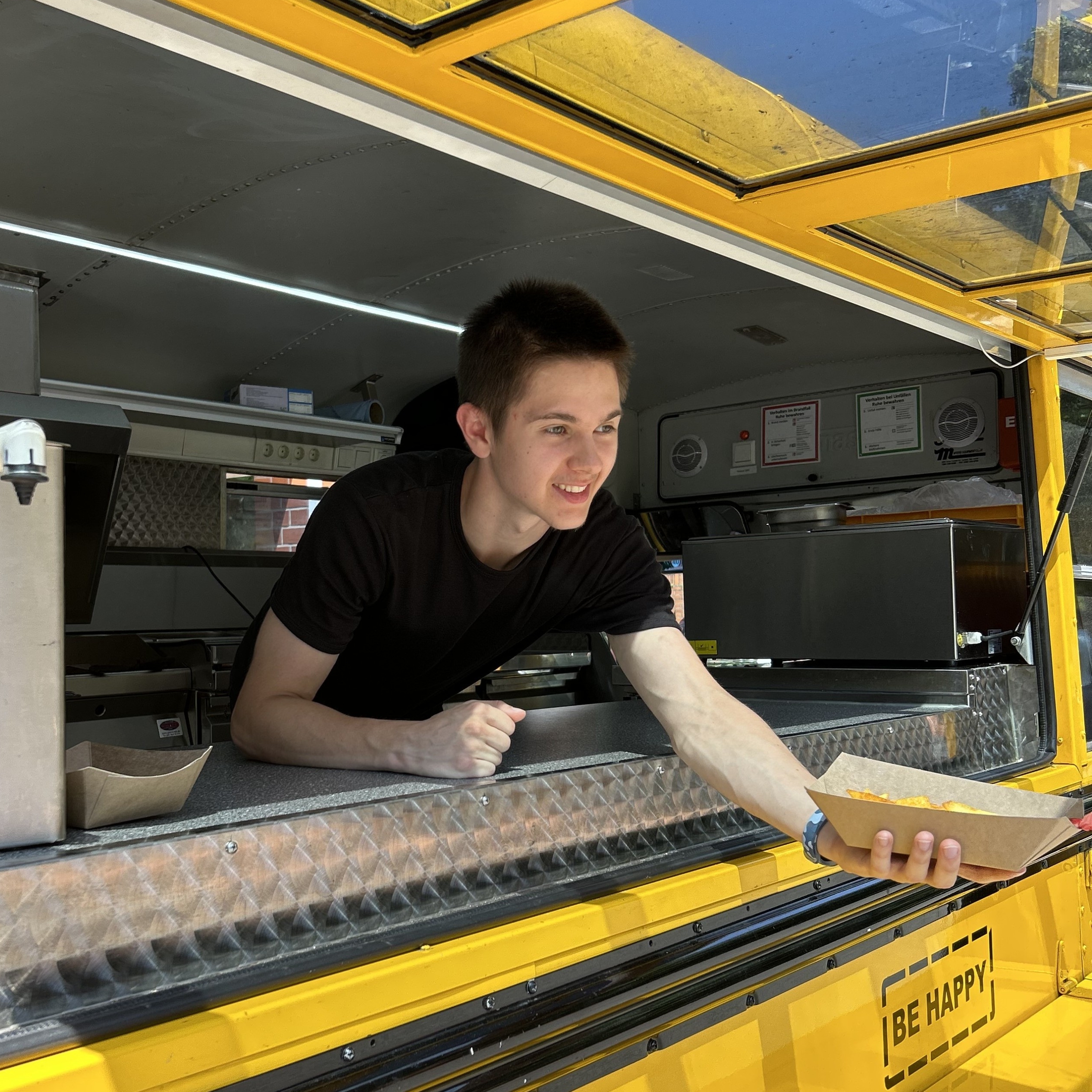 Mitarbeiter im Einsatz