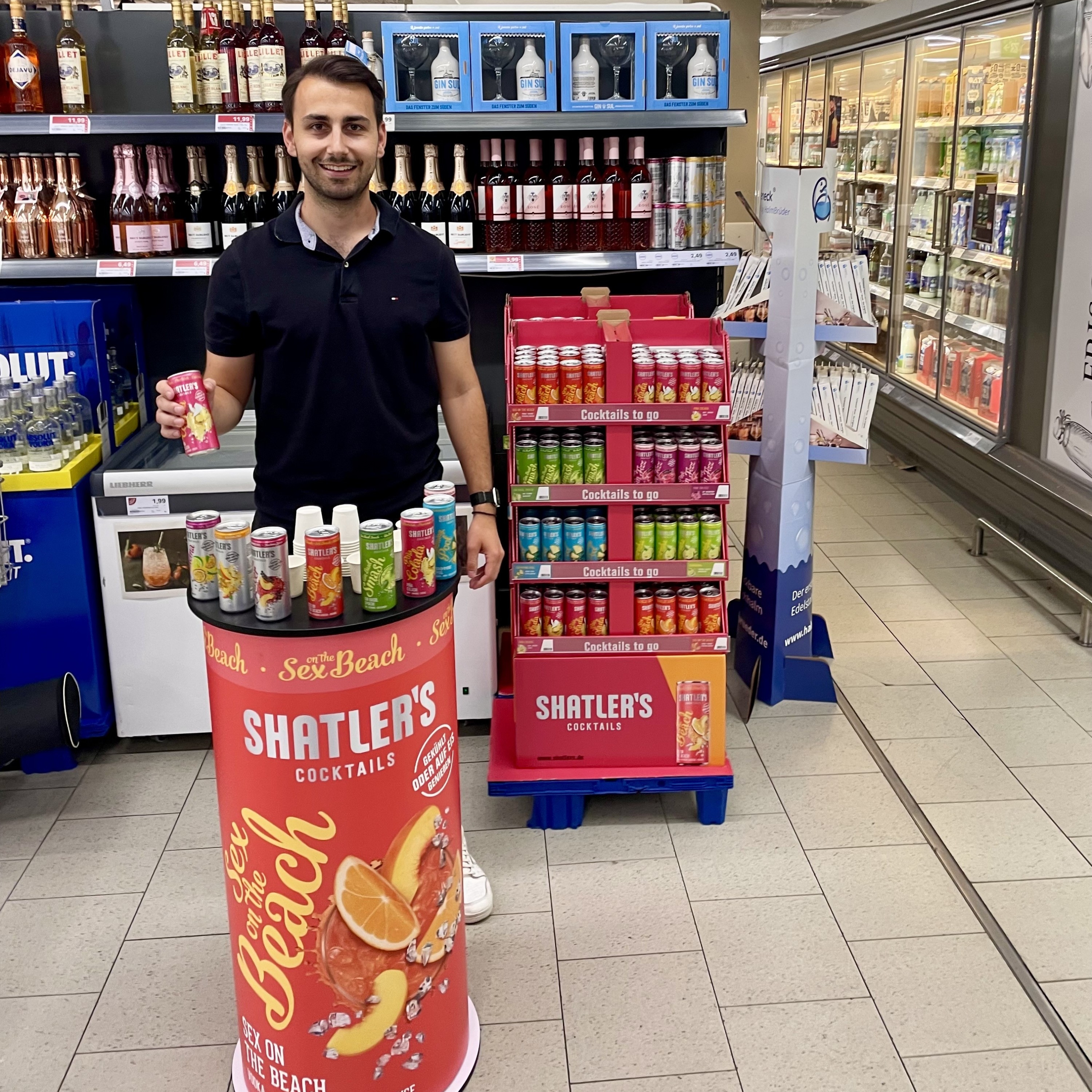 Mitarbeiter im Einsatz
