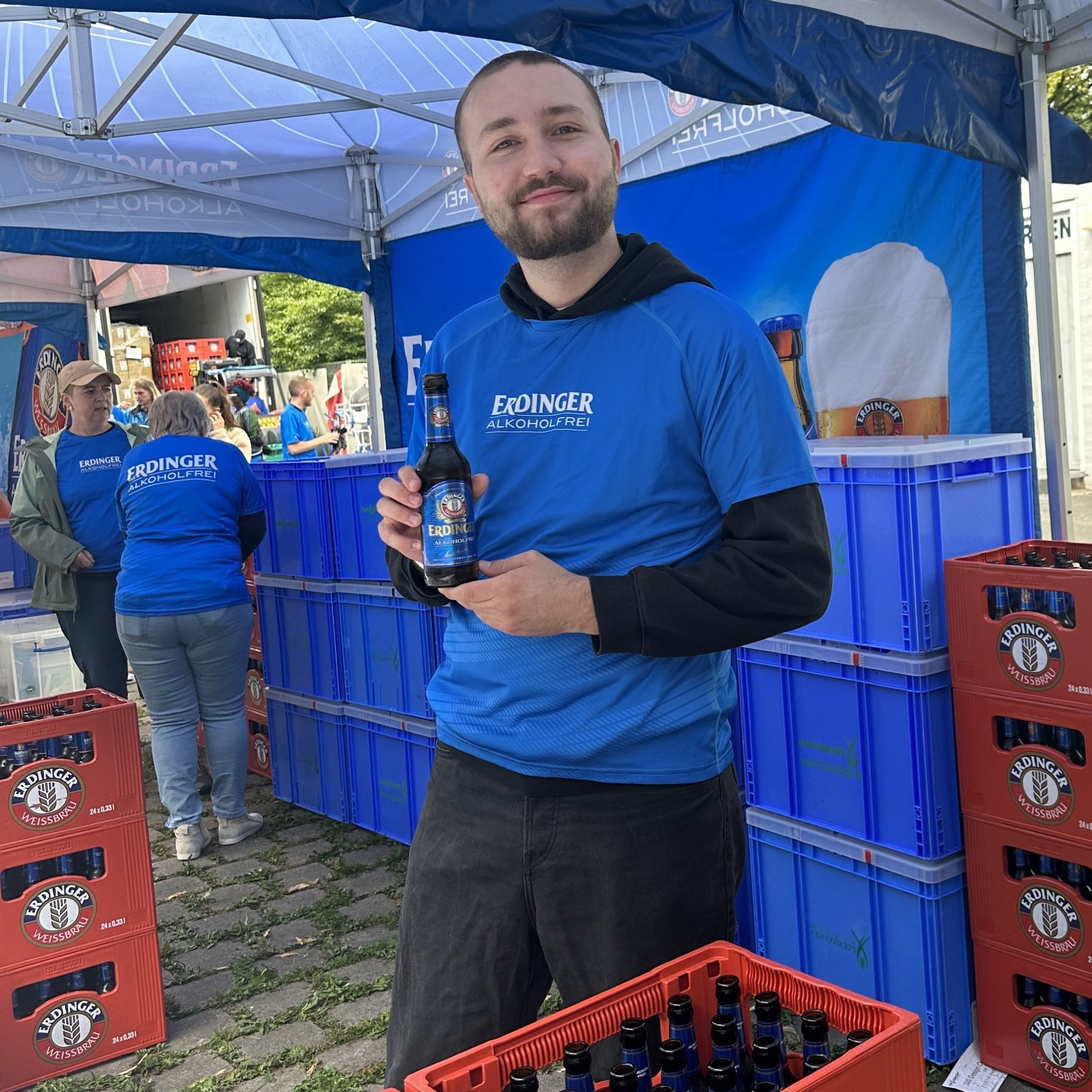 Mitarbeiter im Einsatz
