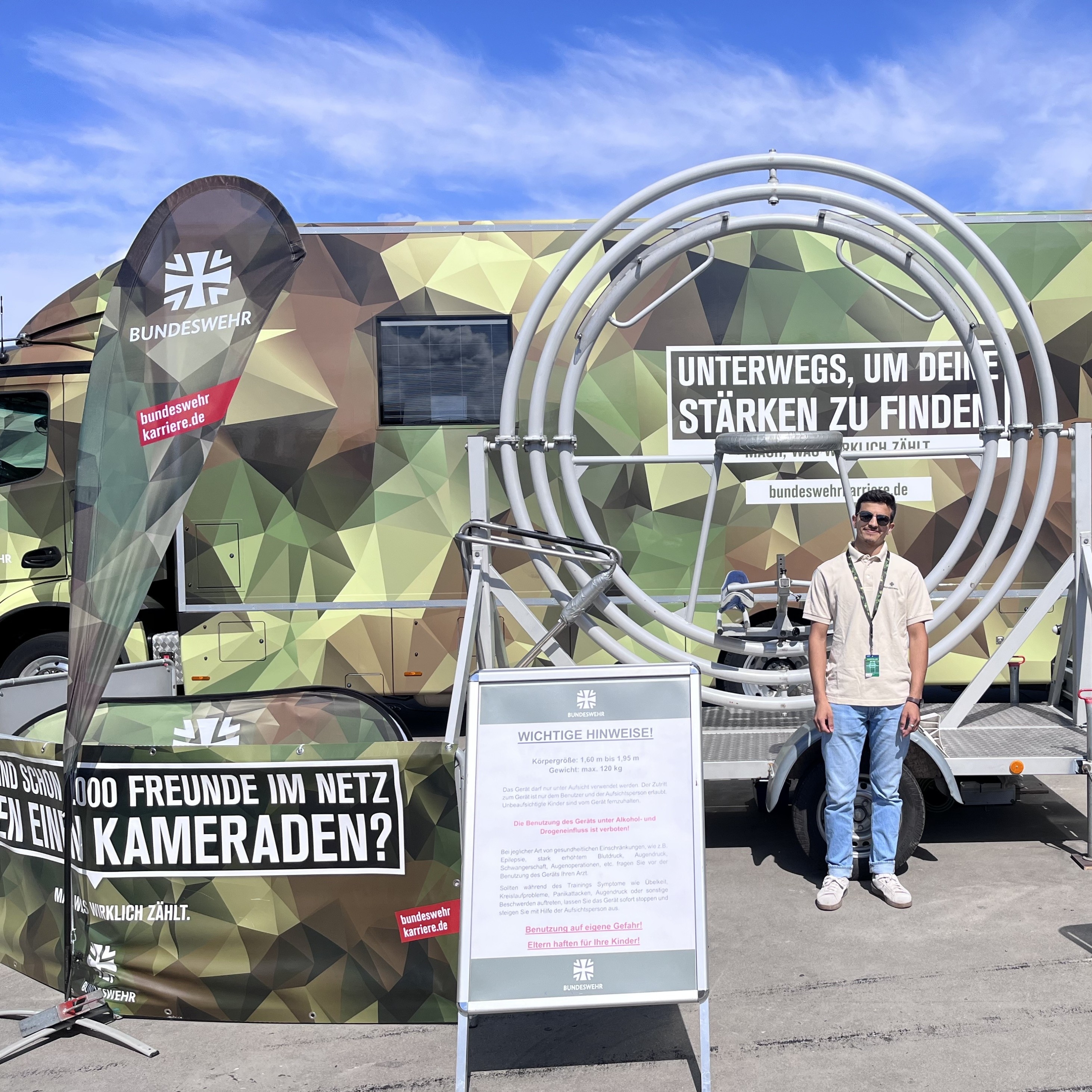 Mitarbeiter im Einsatz